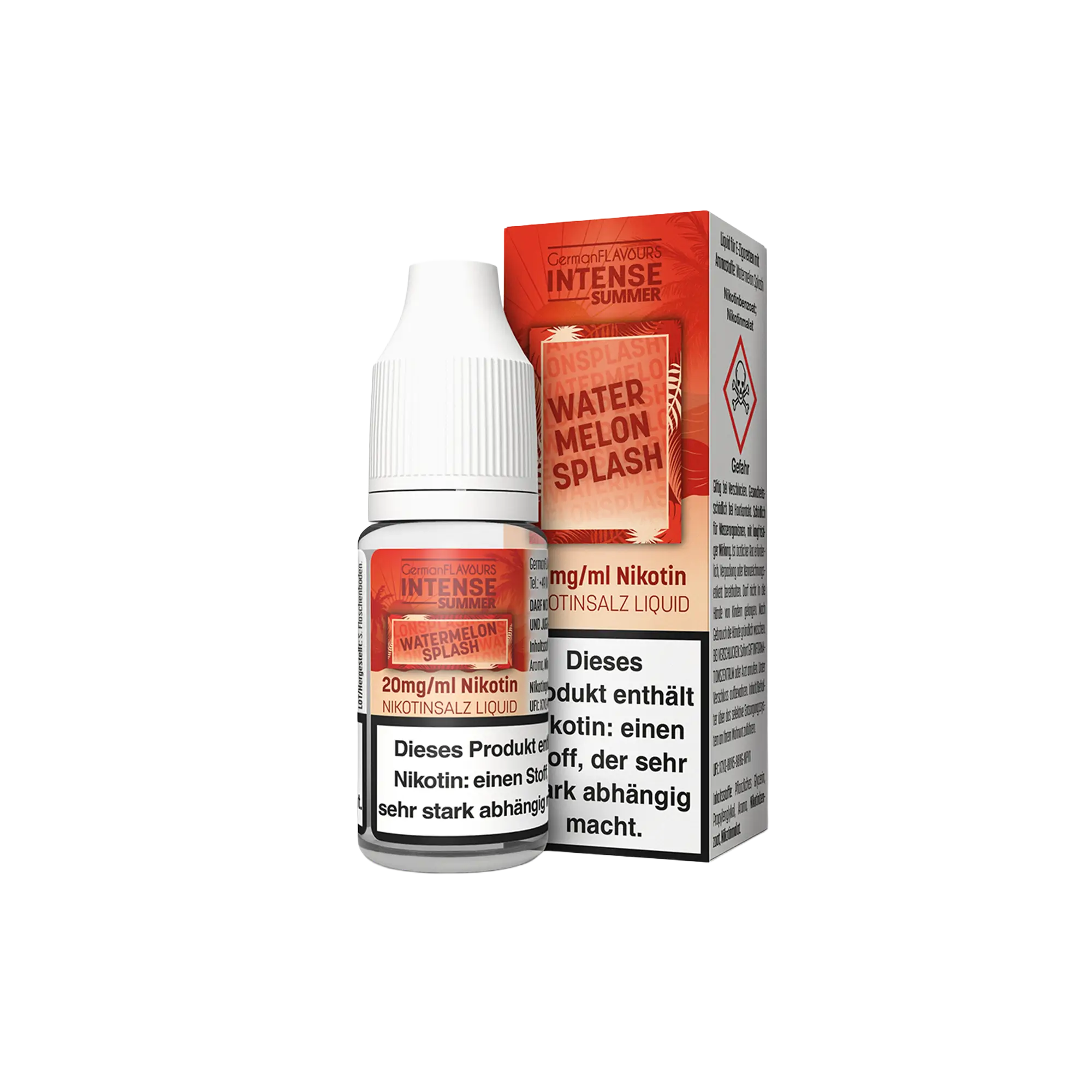 Intense Summer Watermelon Splash 10 ml Nikotinsalz Liquid
