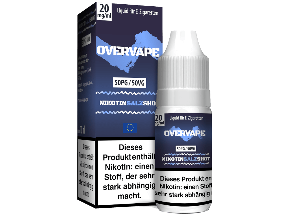 Overvape Nikotinsalz Shot 10 ml 20 mg