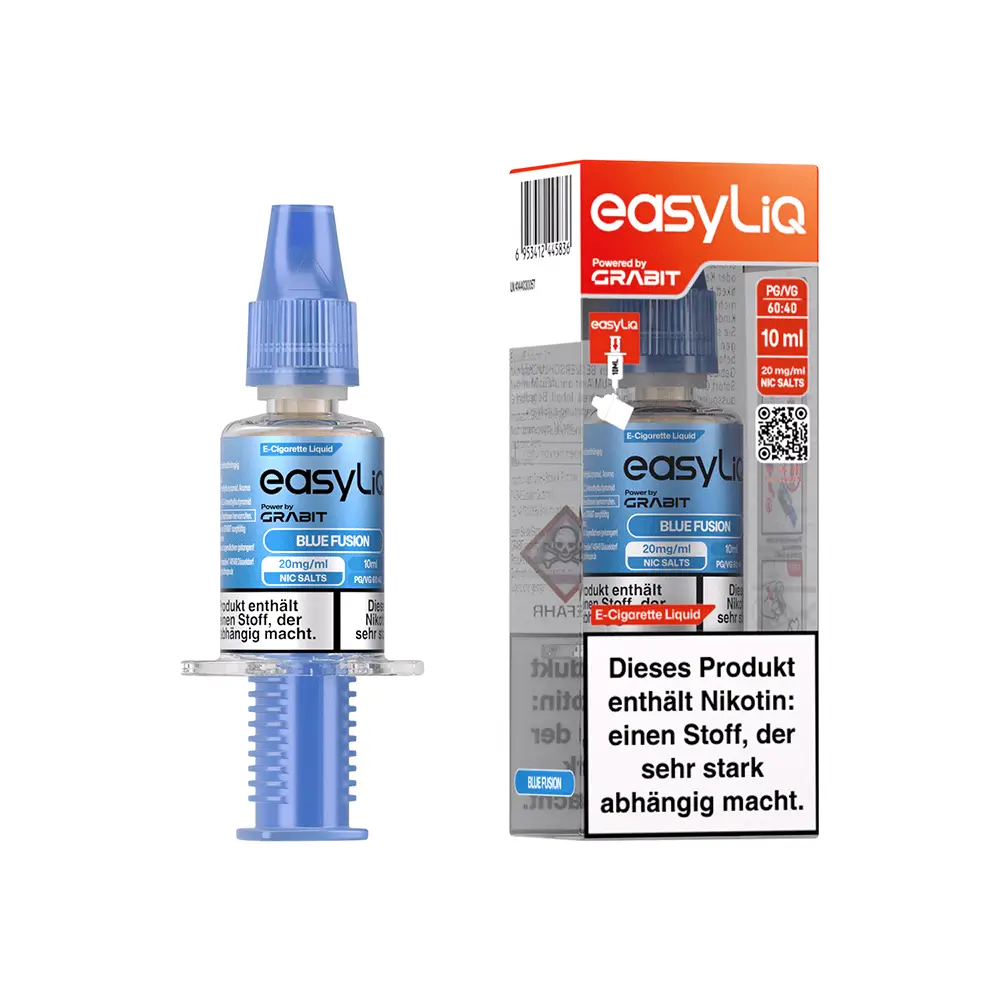 Grabit easyLiq Blue Fusion 10 ml Nikotinsalz Liquid