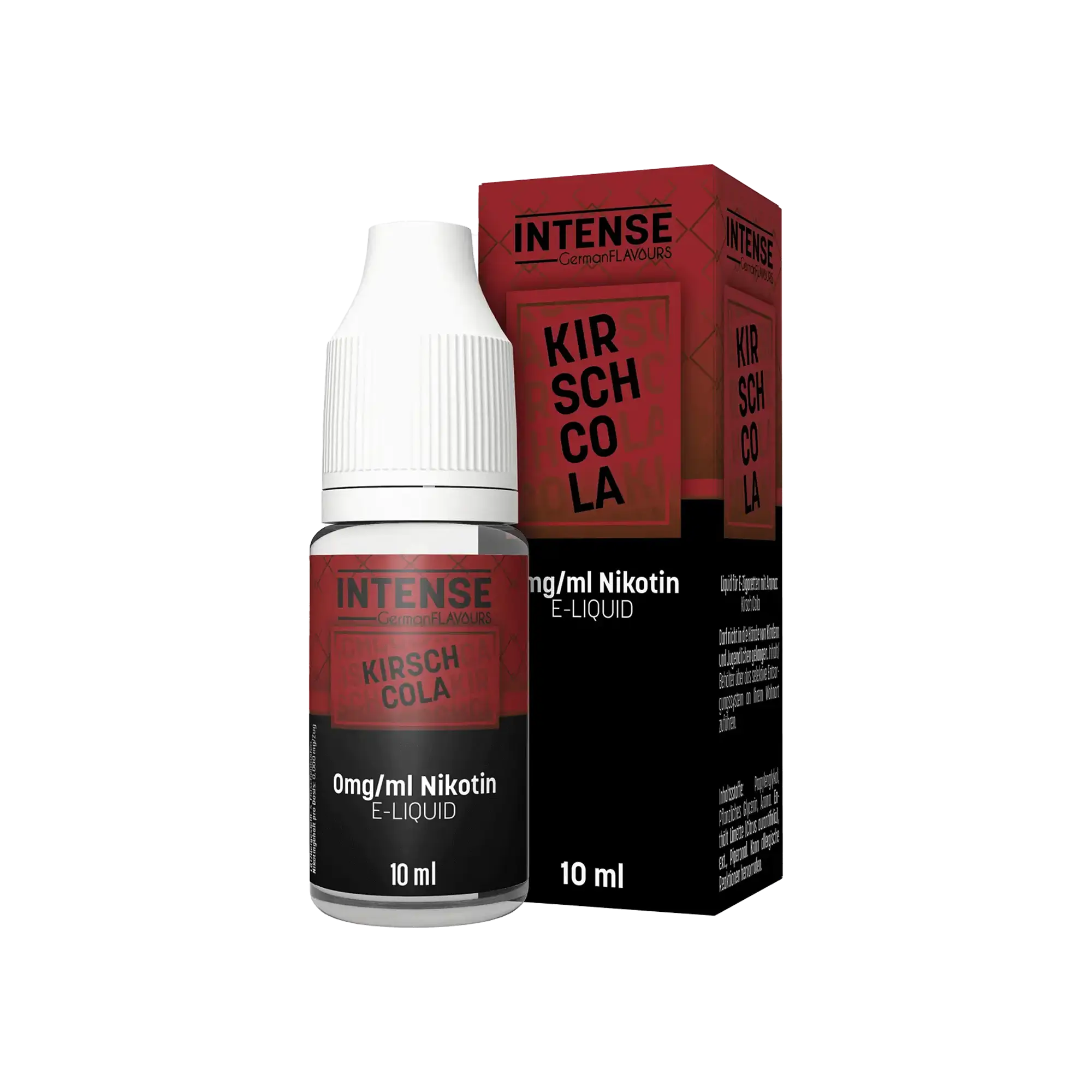 Intense Kirsch Cola 10 ml Nikotinsalz Liquid - 0 mg
