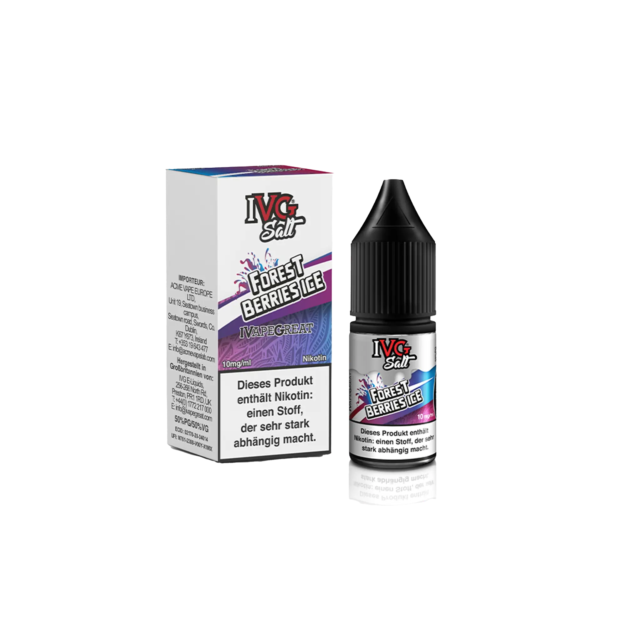 IVG Forest Berries Ice 10 ml Nikotinsalz Liquid