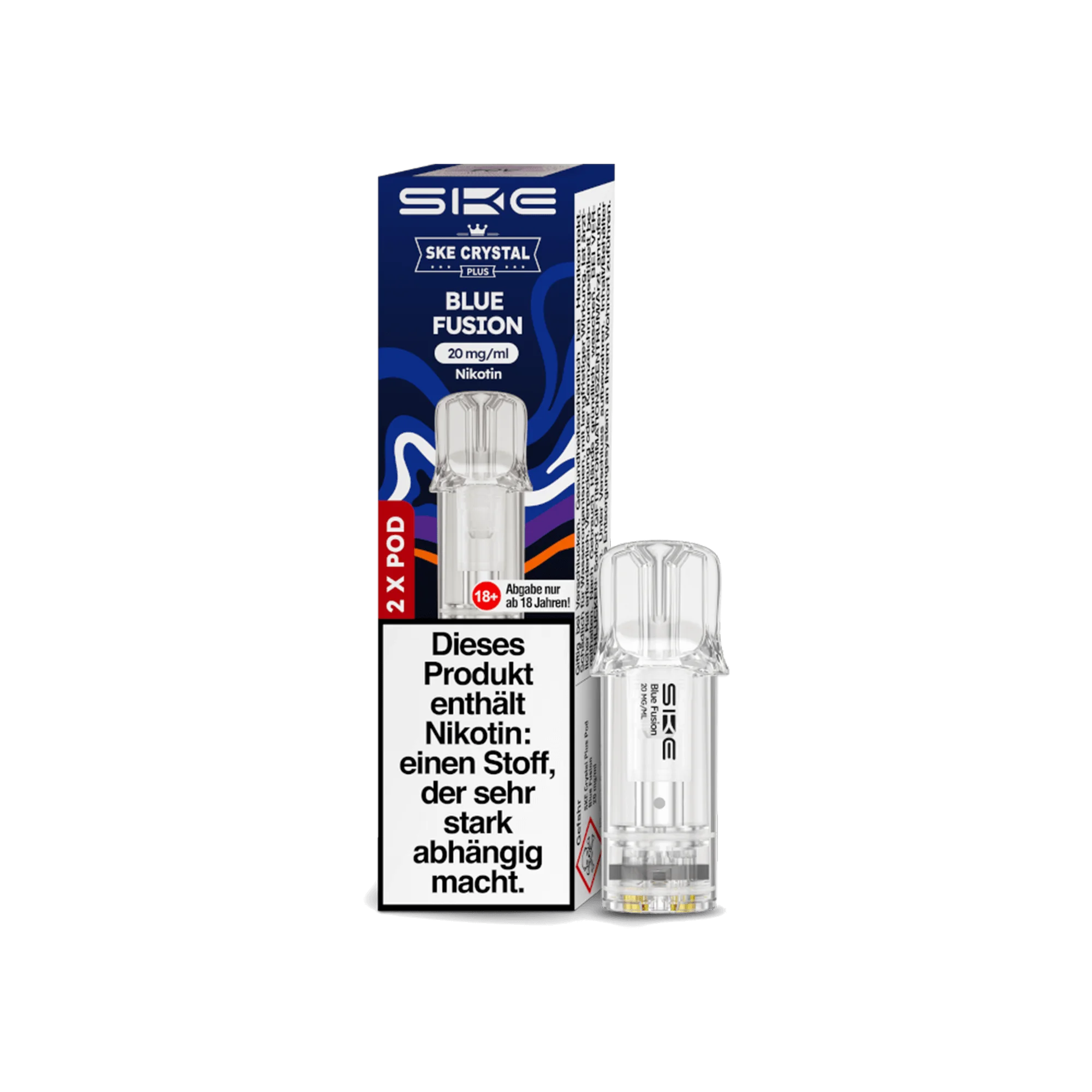 SKE Crystal Plus Pods Blue Fusion 20 mg