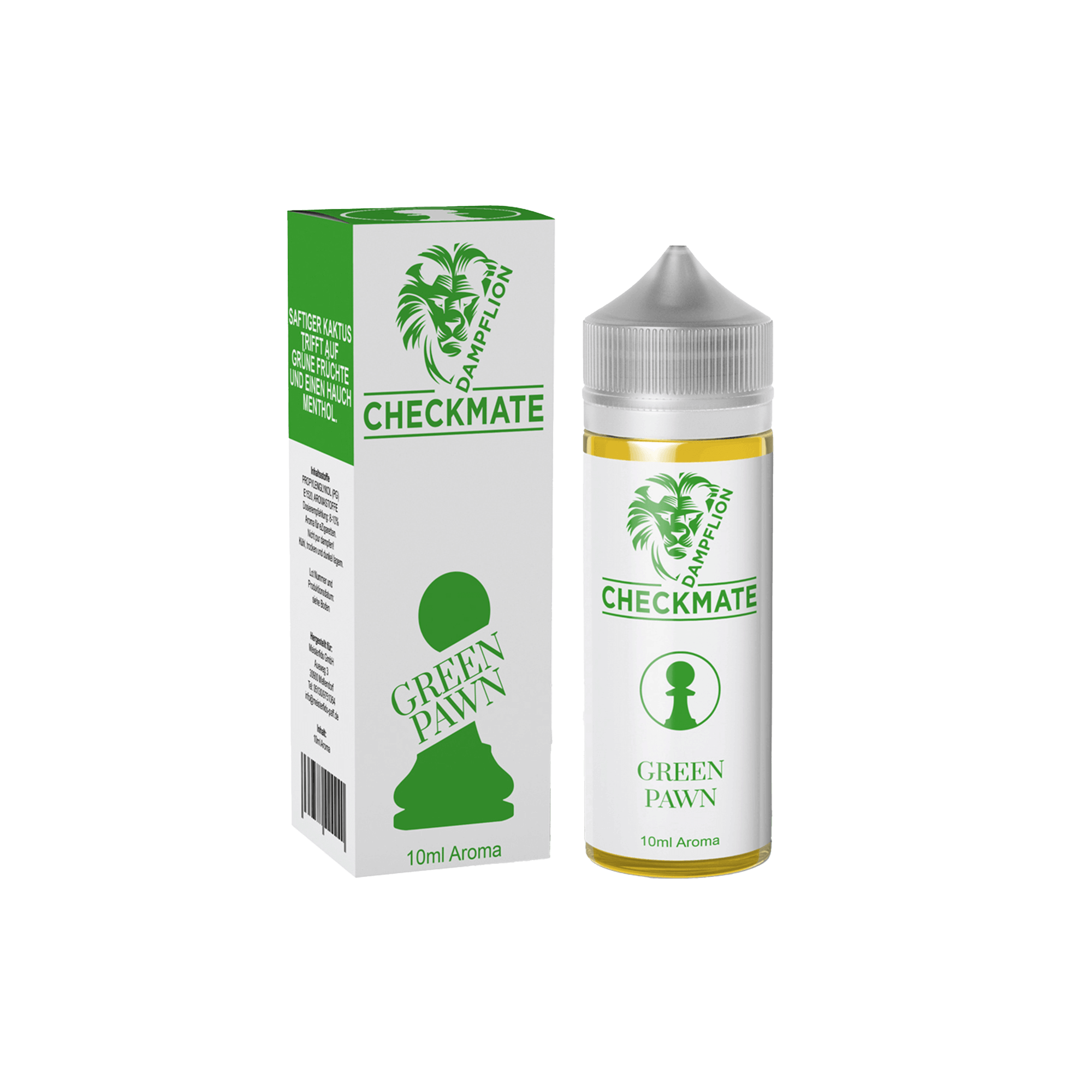 Dampflion Checkmate Green Pawn 10 ml Aroma Dampflion Checkmate Green Pawn 10 ml Aroma