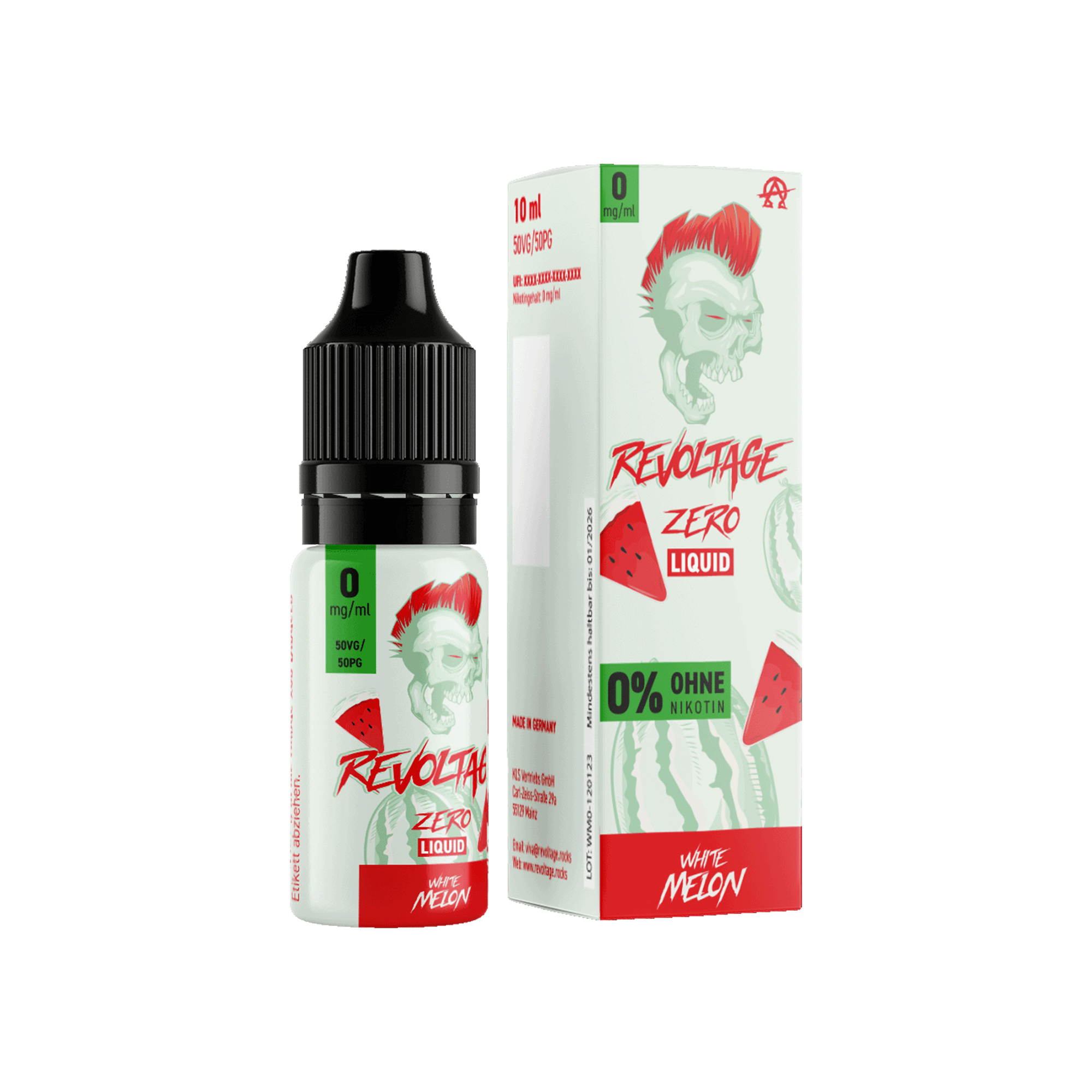 Revoltage White Melon 10 ml Hybrid NicSalt Liquid Revoltage White Melon 10 ml Hybrid NicSalt Liquid