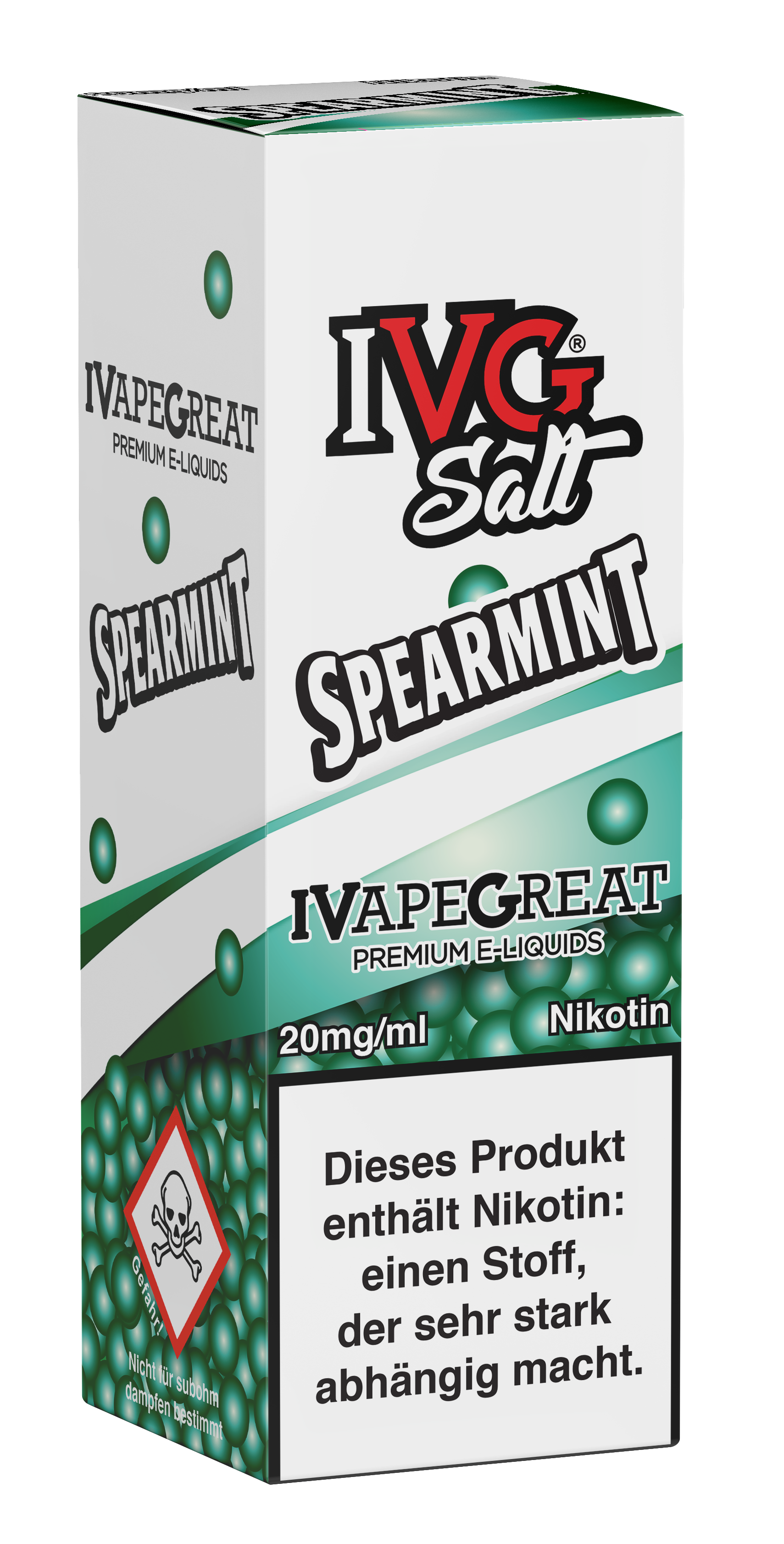 IVG Nikotinsalz 10ml Liquid - Spearmint