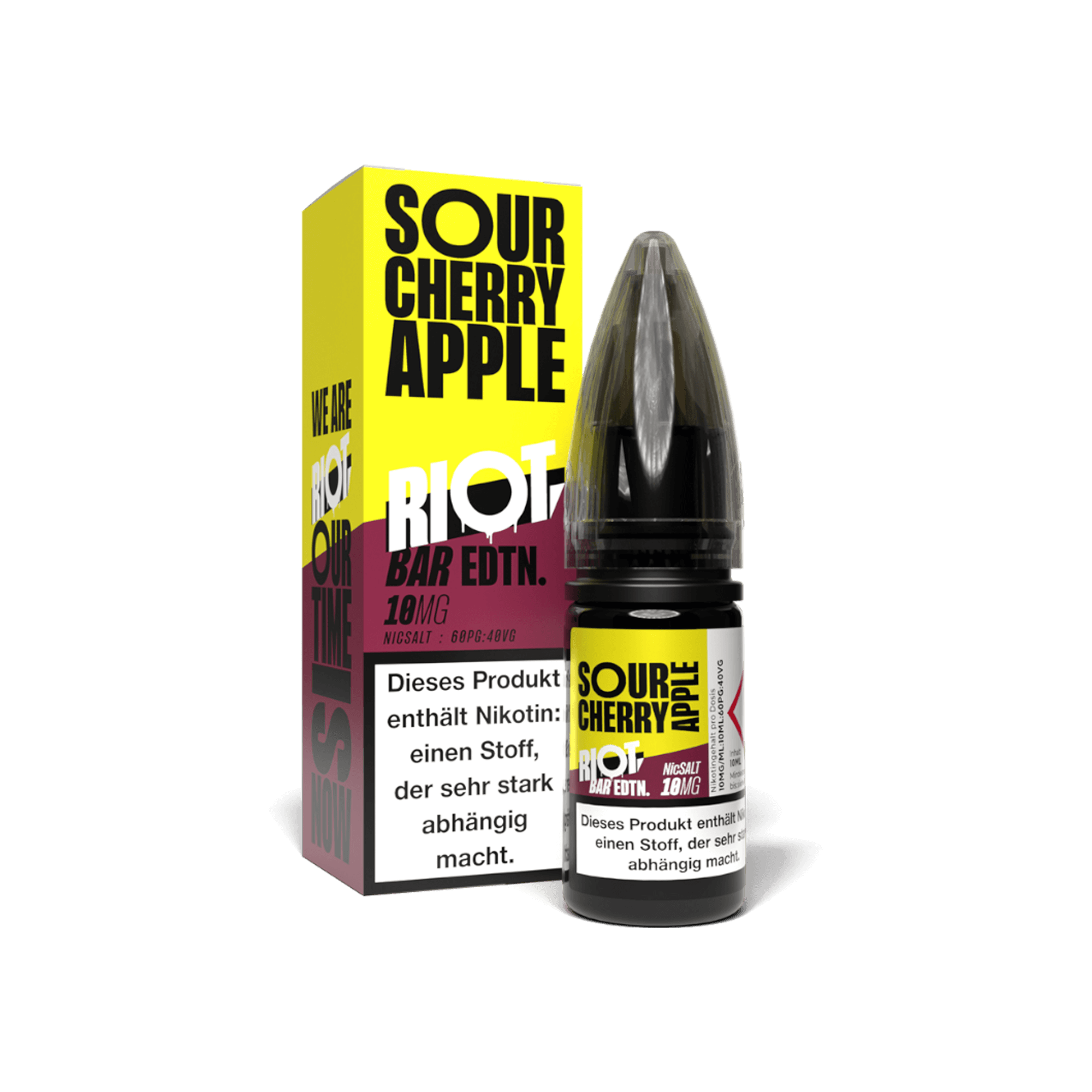 Riot Squad Bar Edtn Sour Cherry Apple 10 ml NicSalt Liquid Riot Squad Bar Edtn Sour Cherry Apple 10 ml NicSalt Liquid