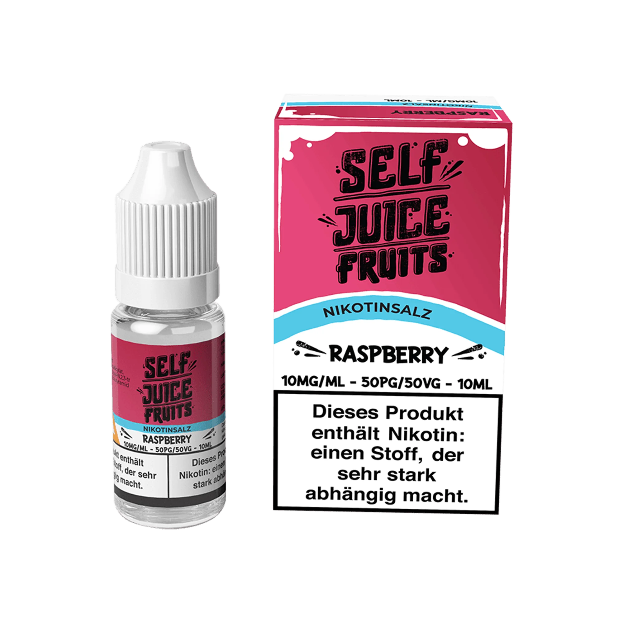 Self Juice Raspberry Ice 10 ml Nikotinsalz Liquid