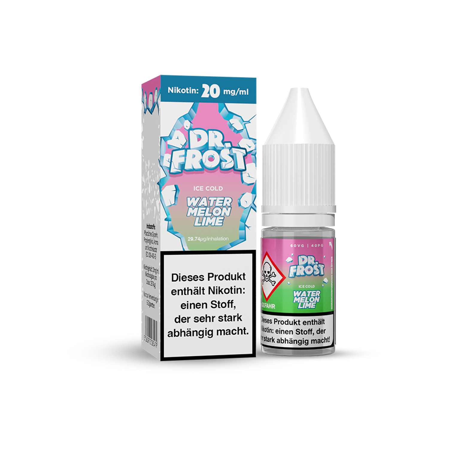 Dr. Frost - Ice Cold - Watermelon Lime 10 ml Liquid
