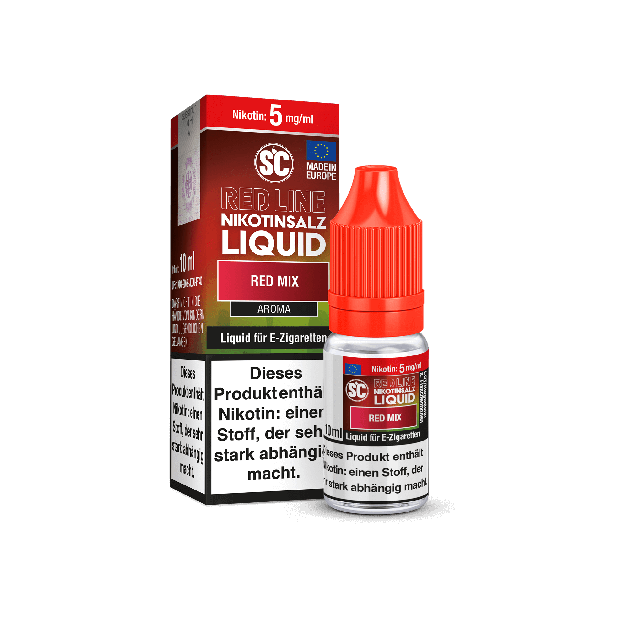 SC Red Line Red Mix 10 ml NicSalt Liquid SC Red Line Red Mix 10 ml NicSalt Liquid