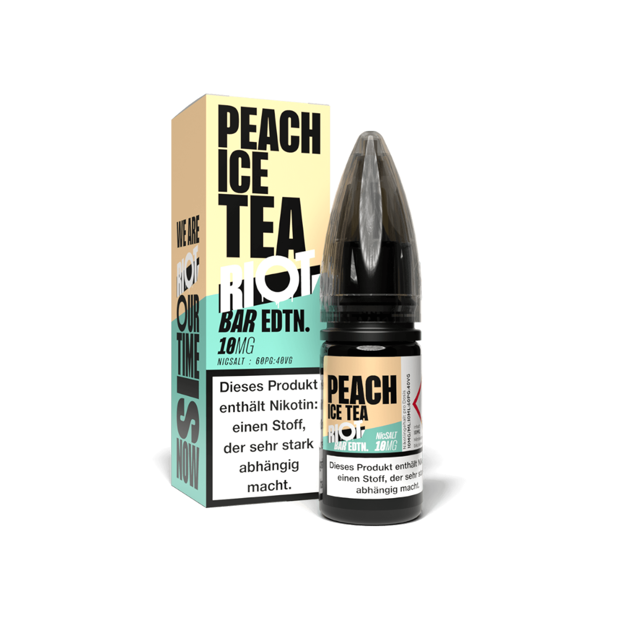 Riot Squad Bar Edtn Peach Ice Tea 10 ml NicSalt Liquid Riot Squad Bar Edtn Peach Ice Tea 10 ml NicSalt Liquid