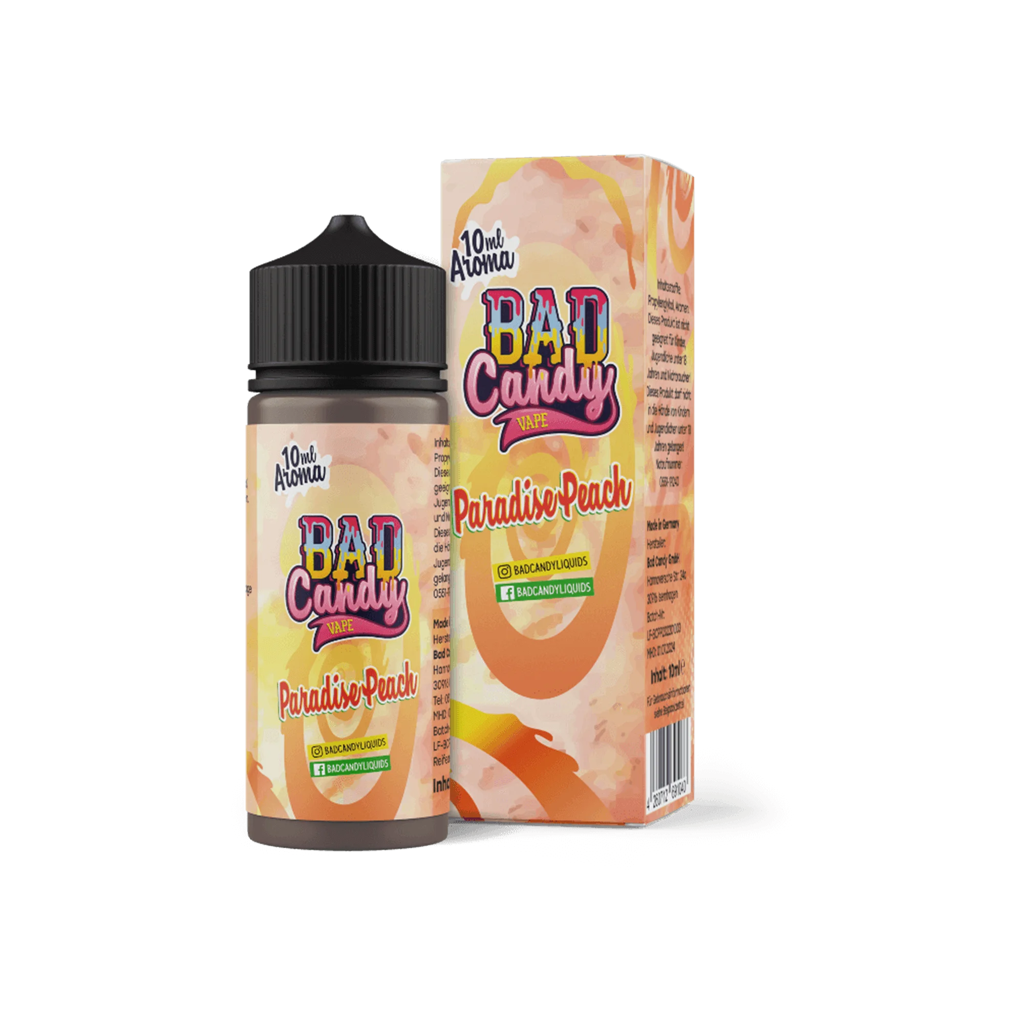 Bad Candy Paradise Peach 10 ml Aroma