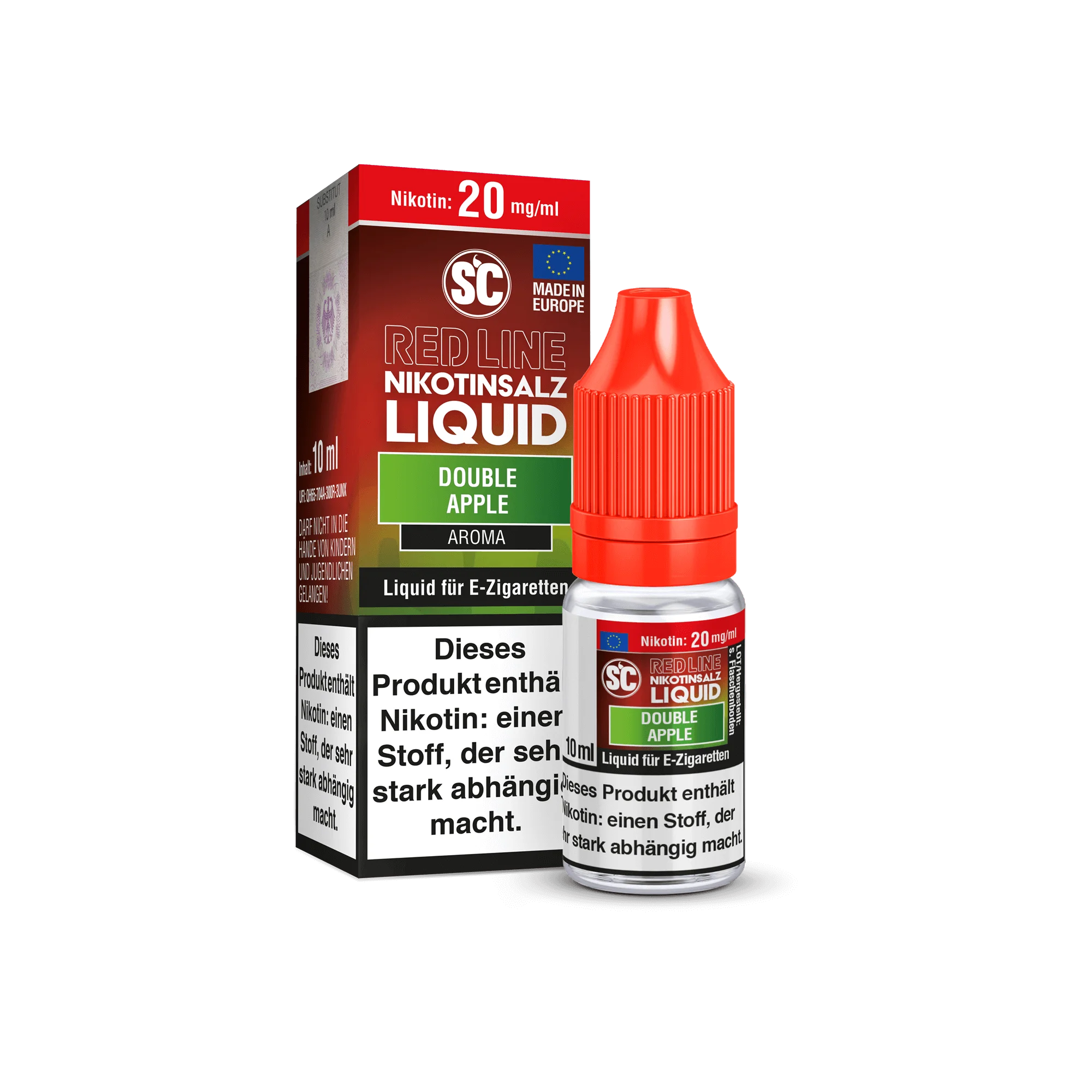 SC Red Line Double Apple 10 ml Nikotinsalz Liquid