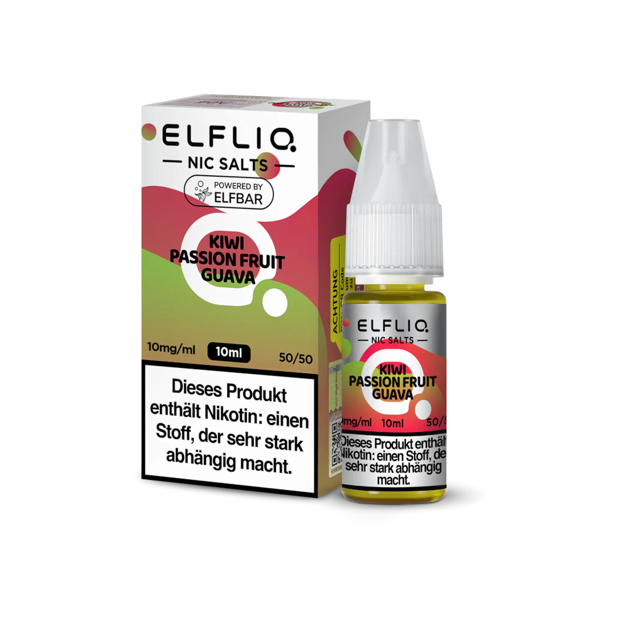 Elfliq Kiwi Passion Fruit Guava Nikotinsalz Liquid 10 ml