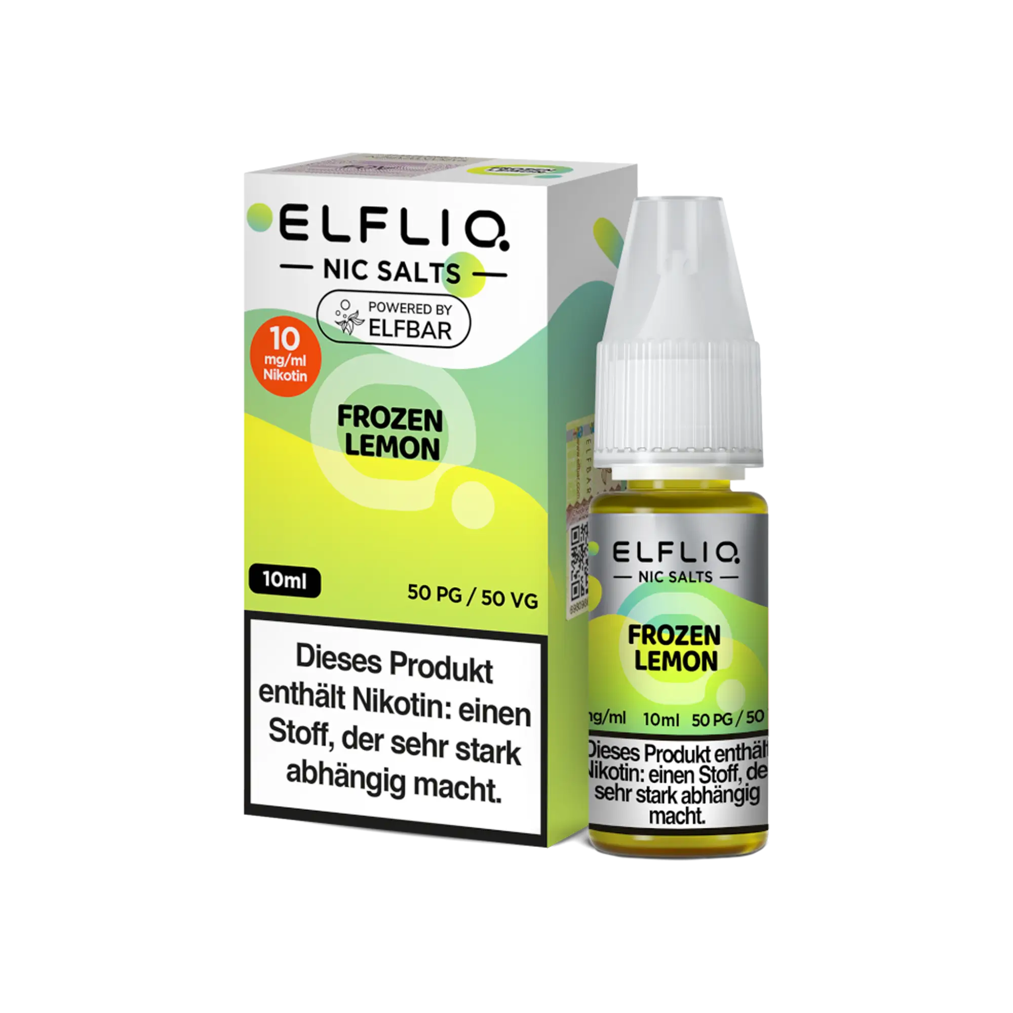 Elfliq Frozen Lemon 10 ml Nikotinsalz Liquid