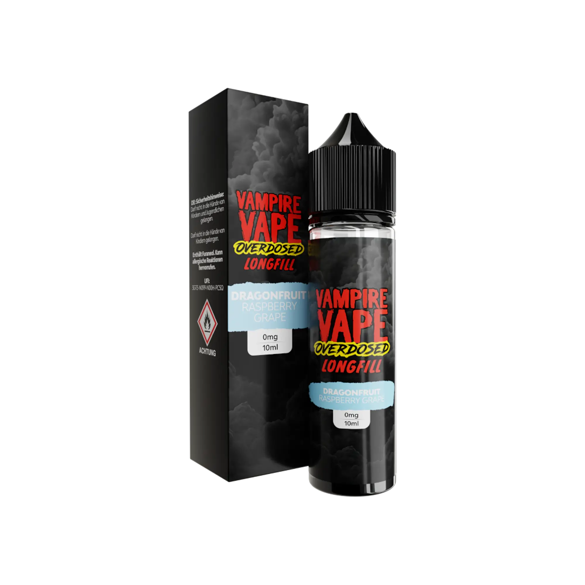 Vampire Vape Overdosed Dragonfruit Raspberry Grape 10 ml Longfill
