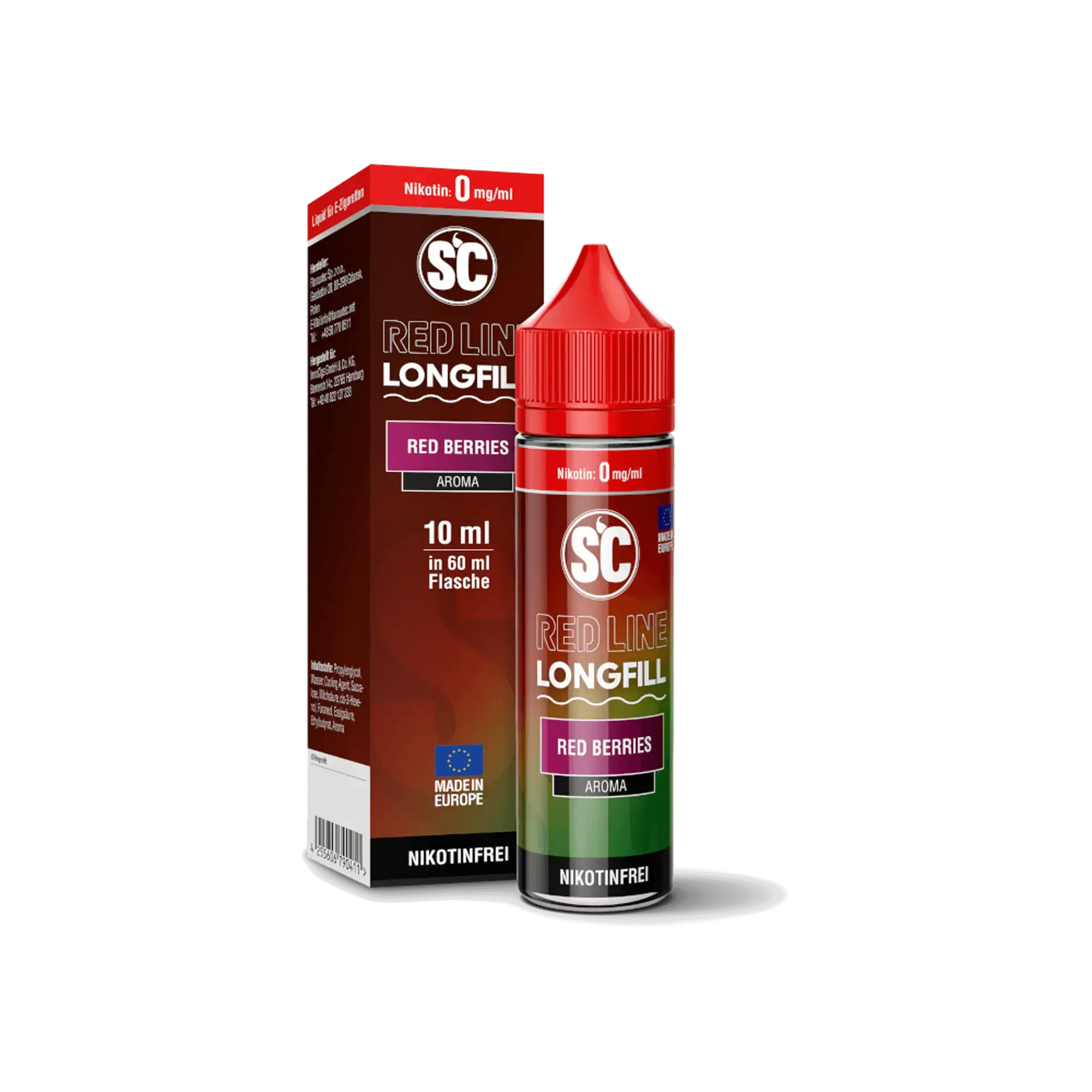 SC Red Line Red Berries 10 ml Longfill Aroma