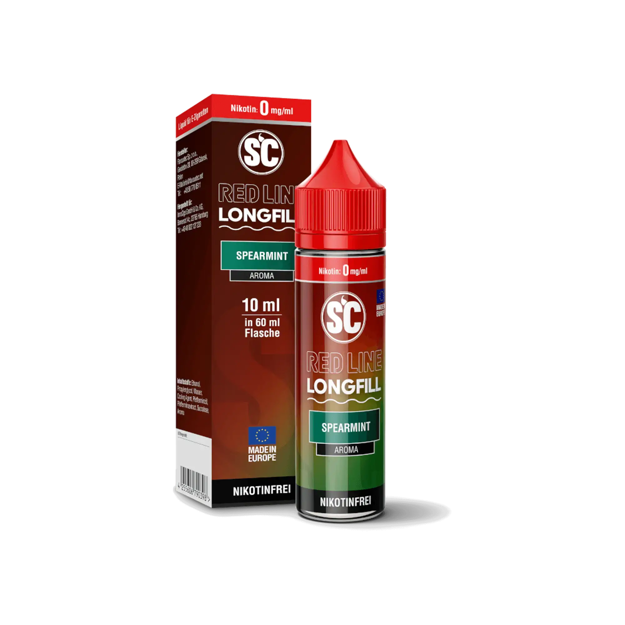 SC Red Line Spearmint 10 ml Longfill Aroma