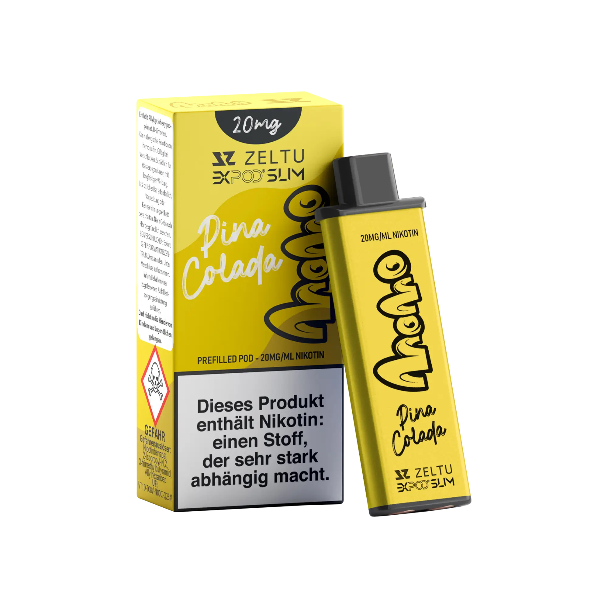 Exvape Expod Slim Momo Pina Colada 2 ml Prefilled Pod