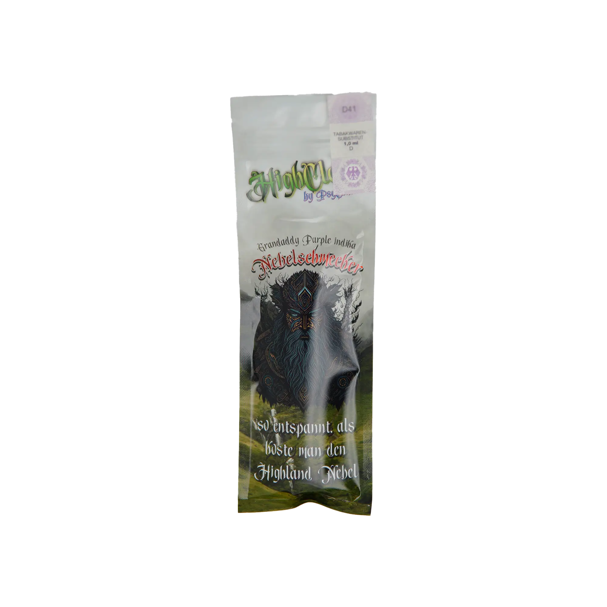 Highclans Nebelschmecker 96 % Psyconia Essenz 1 ml Einweg Vape