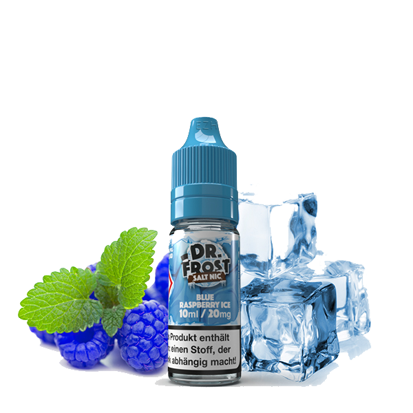 Dr. Frost Nikotinsalz 10ml Liquid - Blue Raspberry Ice 20mg/ml