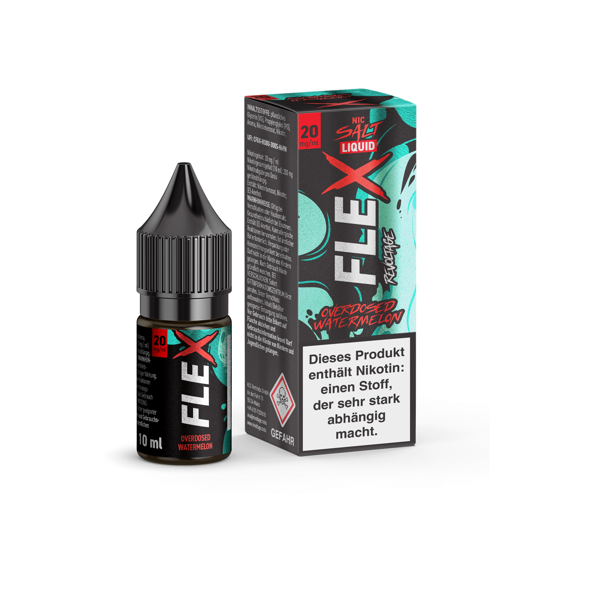 Revoltage Flex Overdosed Watermelon 10 ml Liquid