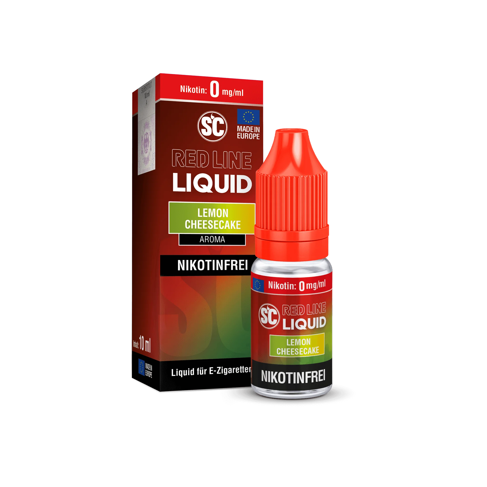 SC Red Line Lemon Cheescake 10 ml Nikotinsalz Liquid