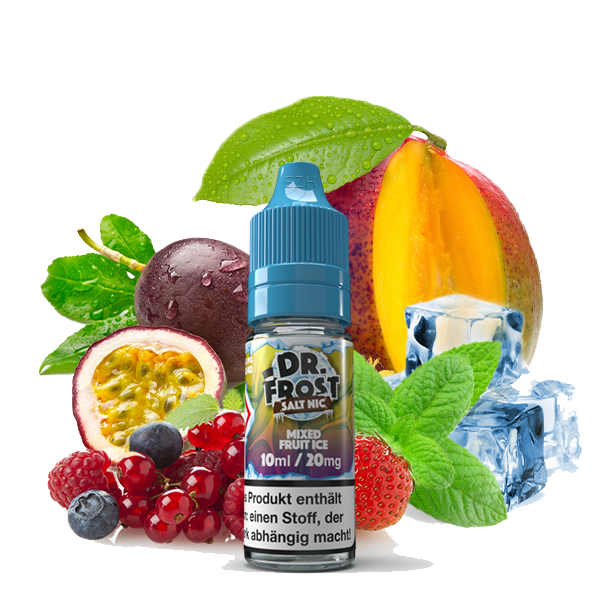 Dr. Frost Nikotinsalz 10ml Liquid - Mixed Fruits Ice 20mg/ml