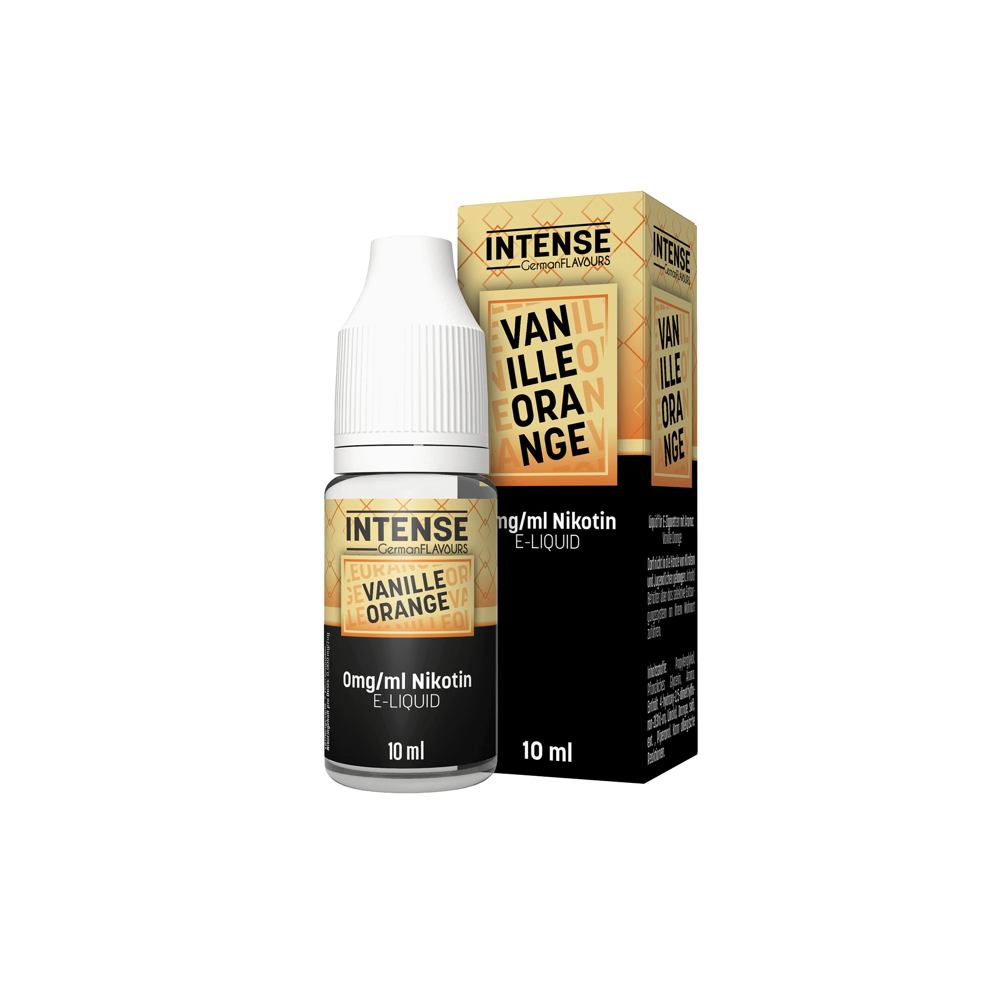 Intense Vanille Orange 10 ml Nikotinsalz Liquid Intense Vanille Orange 10 ml Nikotinsalz Liquid
