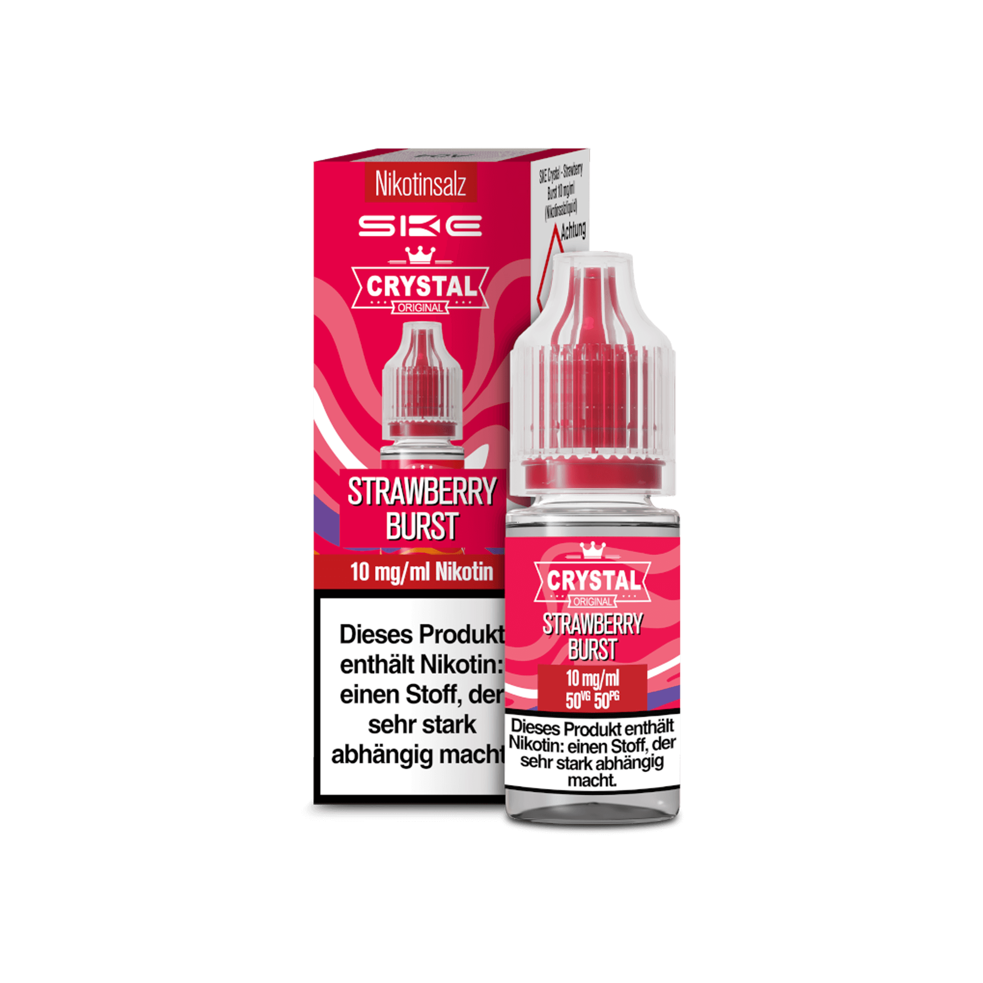 SKE Crystal Strawberry Burst 10 ml Liquid SKE Crystal Strawberry Burst 10 ml Liquid