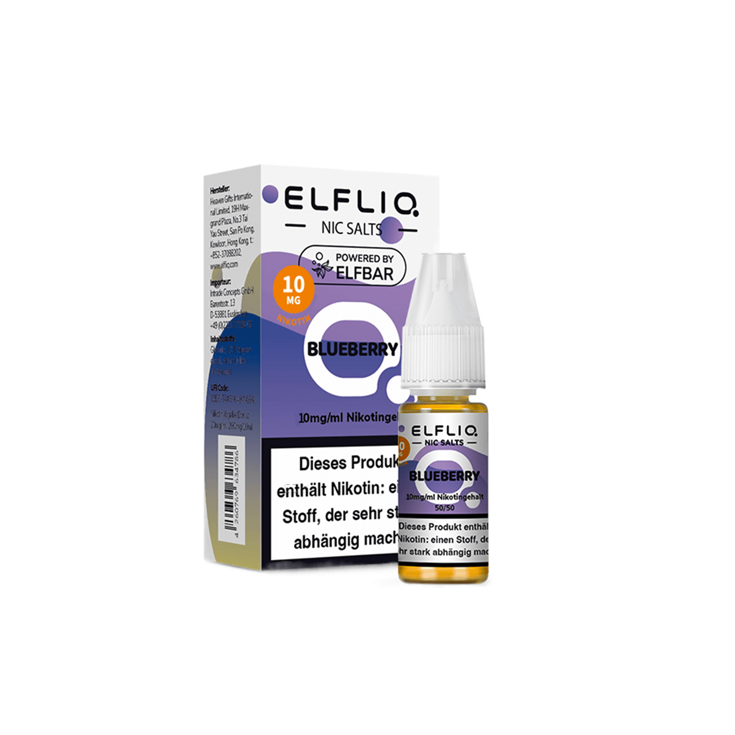 ELFLIQ - Blueberry 10 ml Liquid