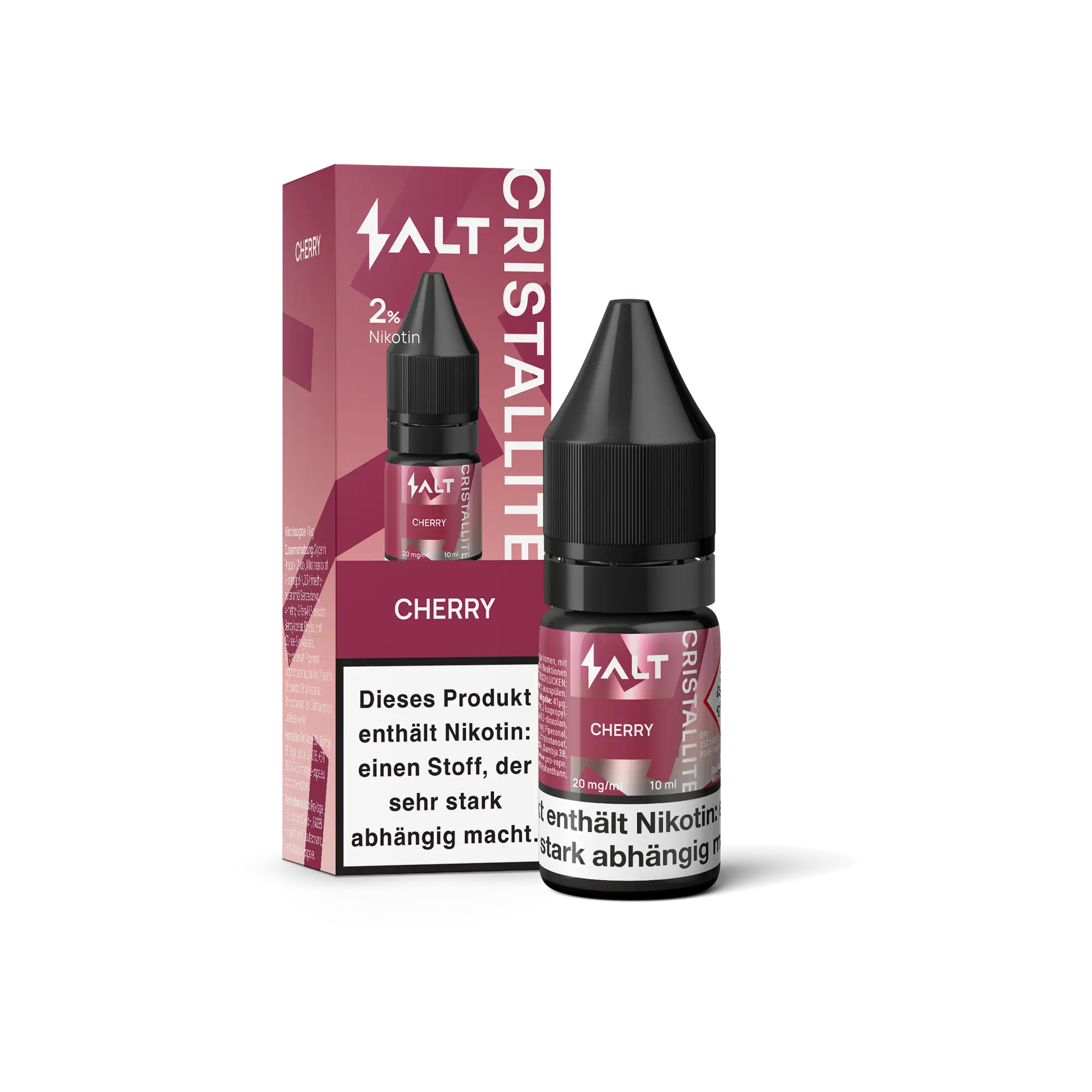 CRISTALLITE Cherry 10 ml Nikotinsalz Liquid