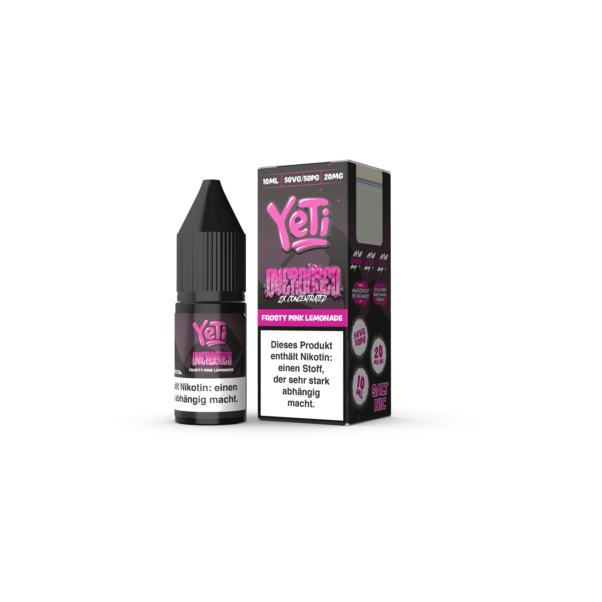 Yeti Frosty Pink Lemonade 10 ml NicSalt Liquid Yeti Frosty Pink Lemonade 10 ml NicSalt Liquid