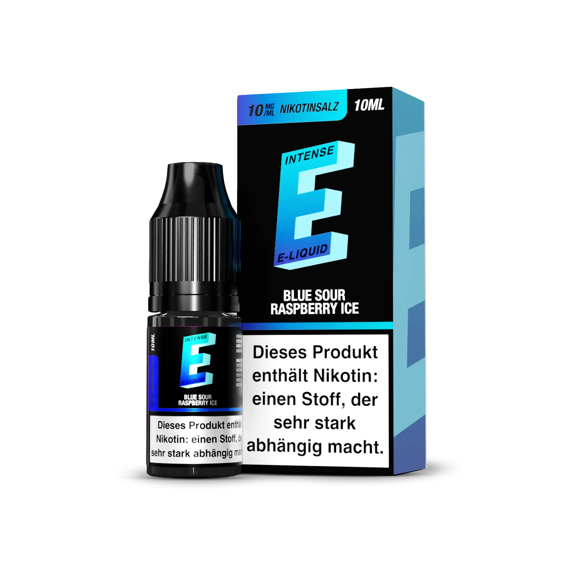 E Intense Blue Sour Raspberry Ice 10 ml Nikotinsalz Liquid