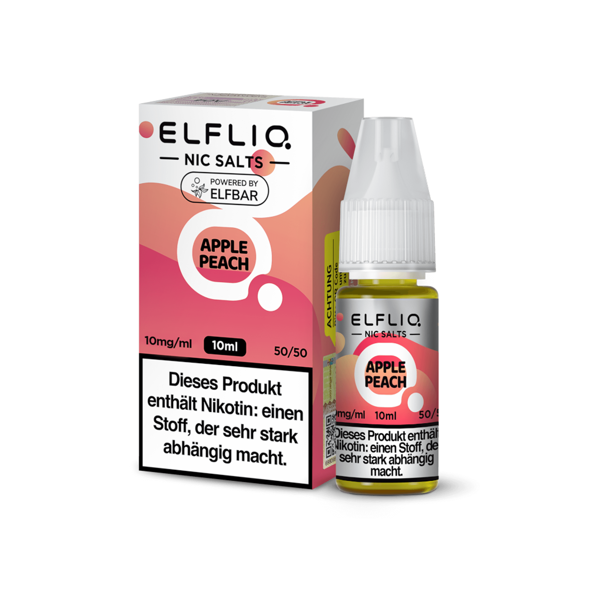 Elfliq Apple Peach Nikotinsalz Liquid 10 ml