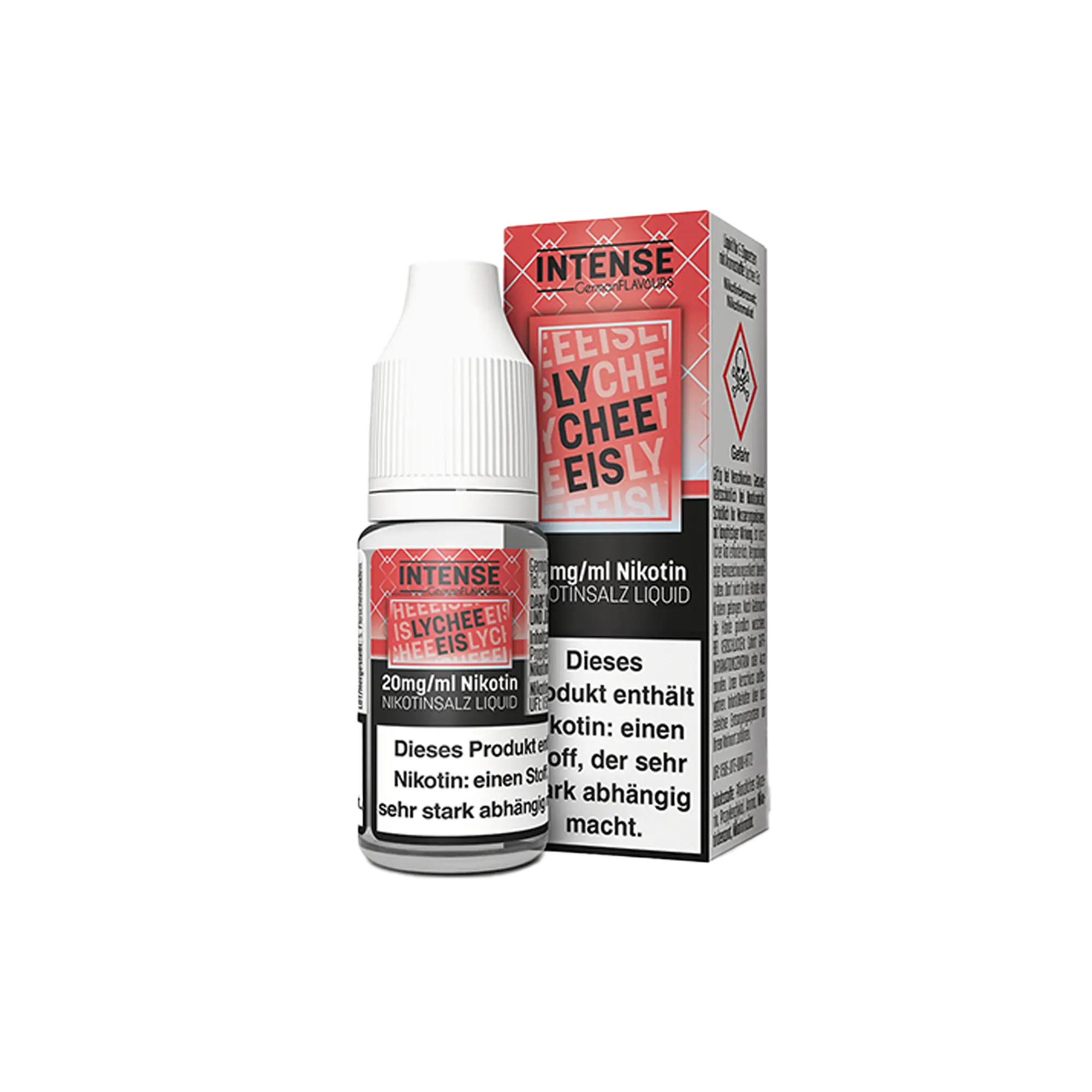 Intense Lychee Eis 10 ml Nikotinsalz Liquid