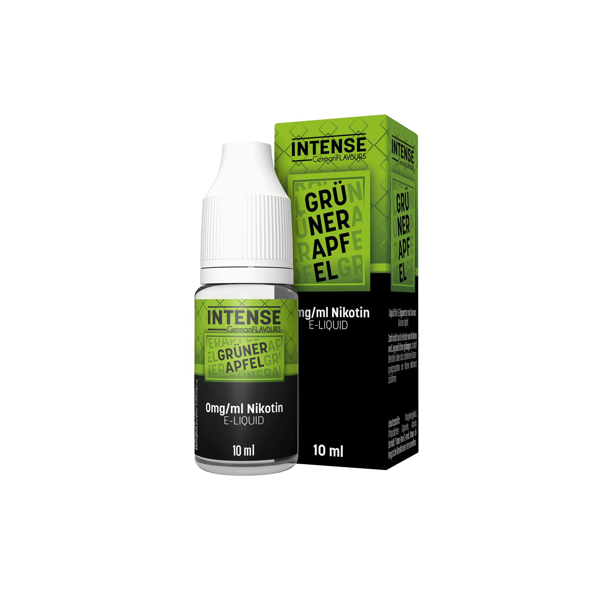 Intense Grüner Apfel 10 ml Nikotinsalz Liquid Intense Grüner Apfel 10 ml Nikotinsalz Liquid