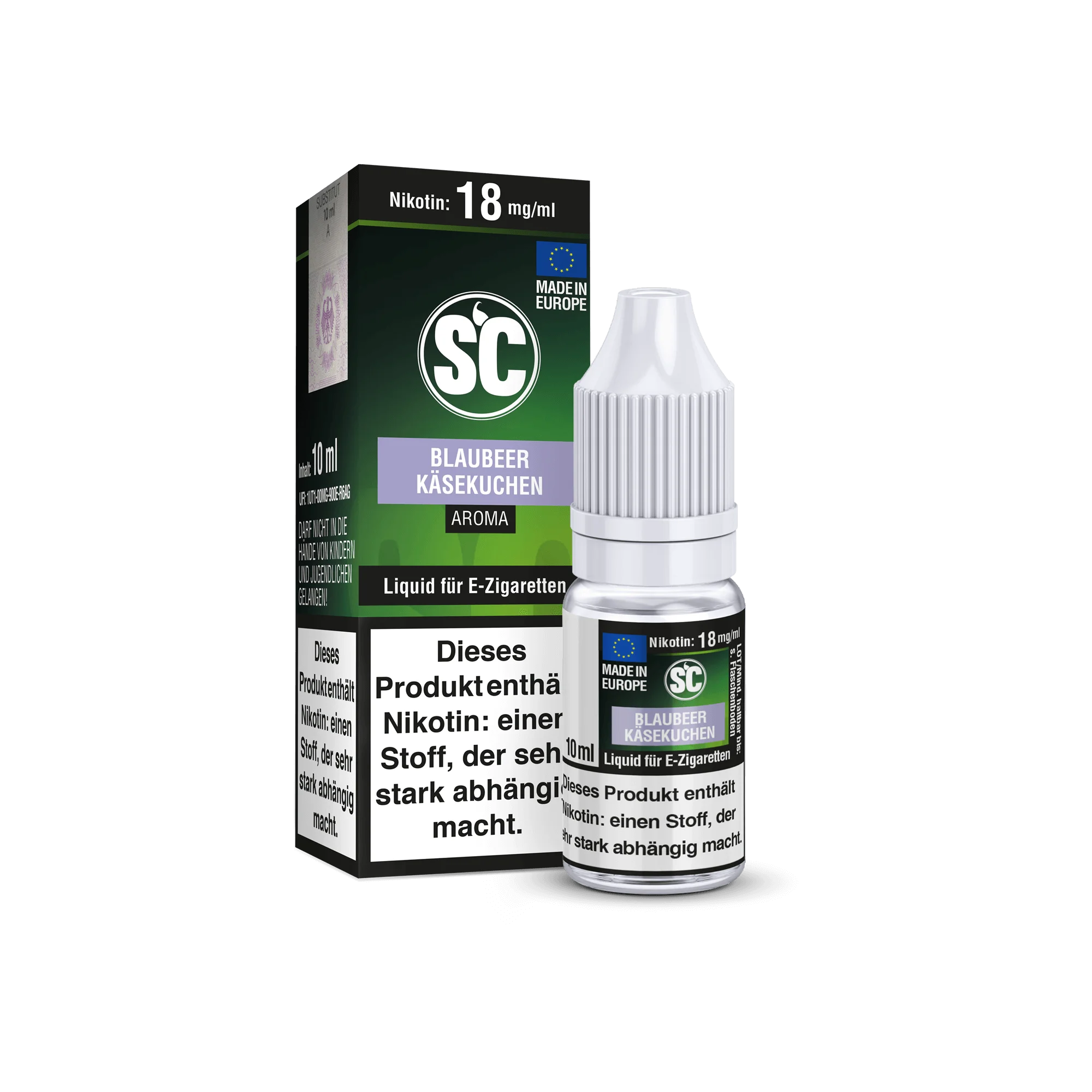 SC Blaubeer Käsekuchen 10 ml Liquid
