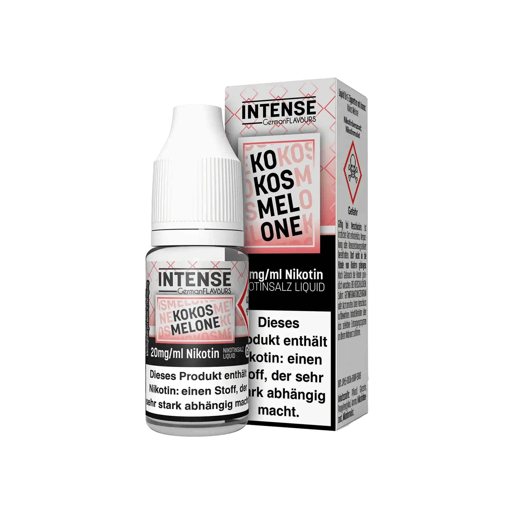 Intense Kokos Melone 10 ml Nikotinsalz Liquid