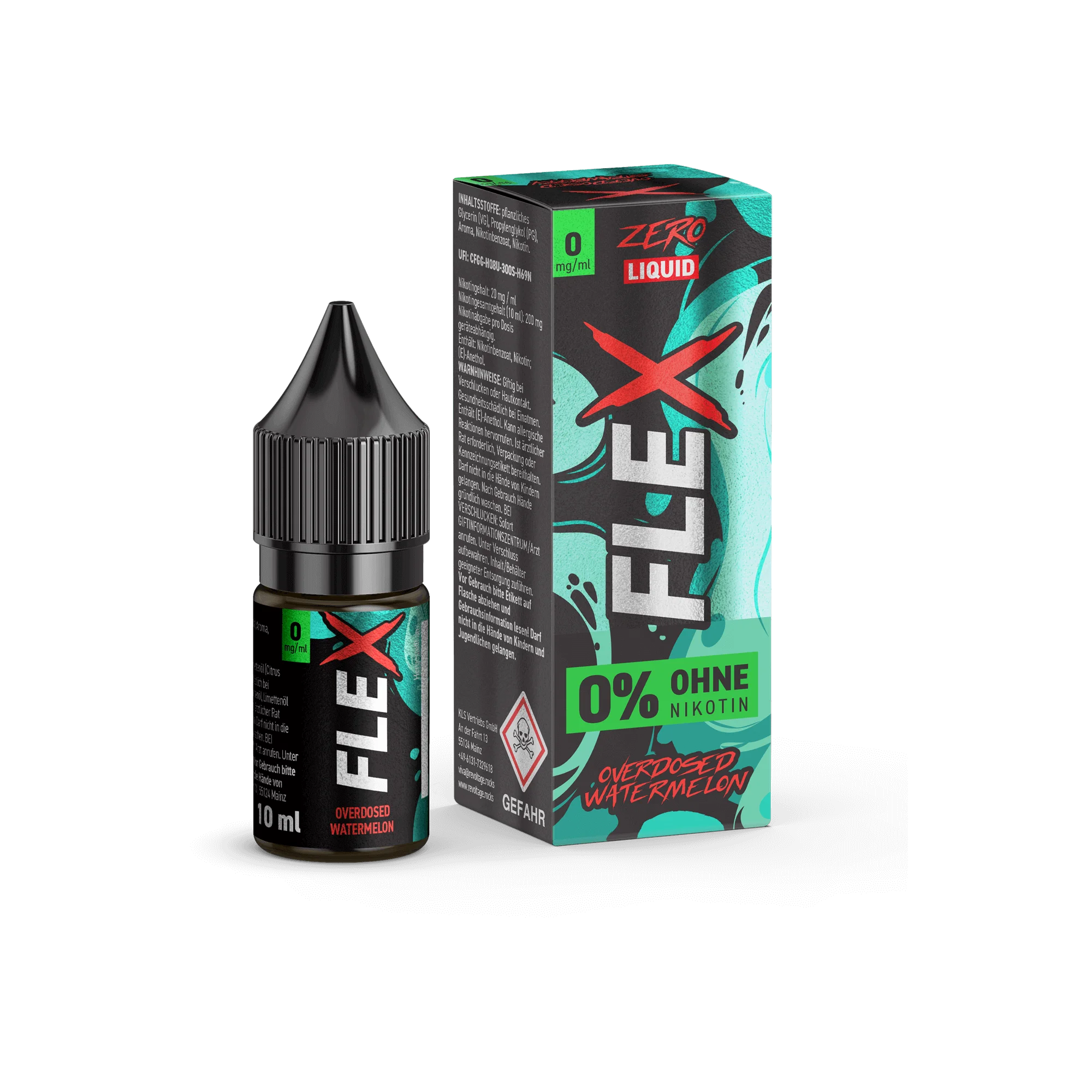 Revoltage Flex Overdosed Watermelon 10 ml NicSalt Liquid