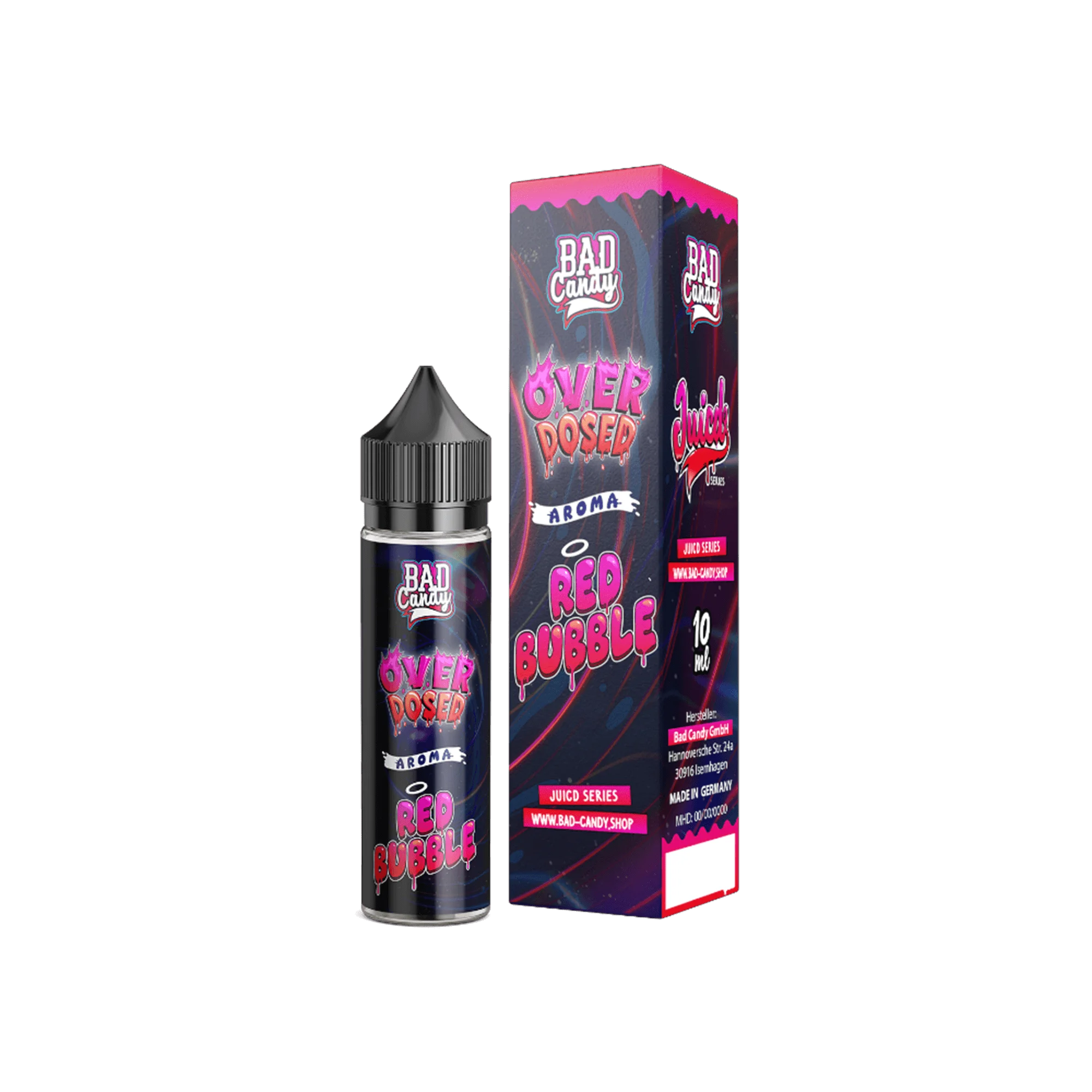 Bad Candy Juicd Overdosed Red Bubble 10 ml Aroma