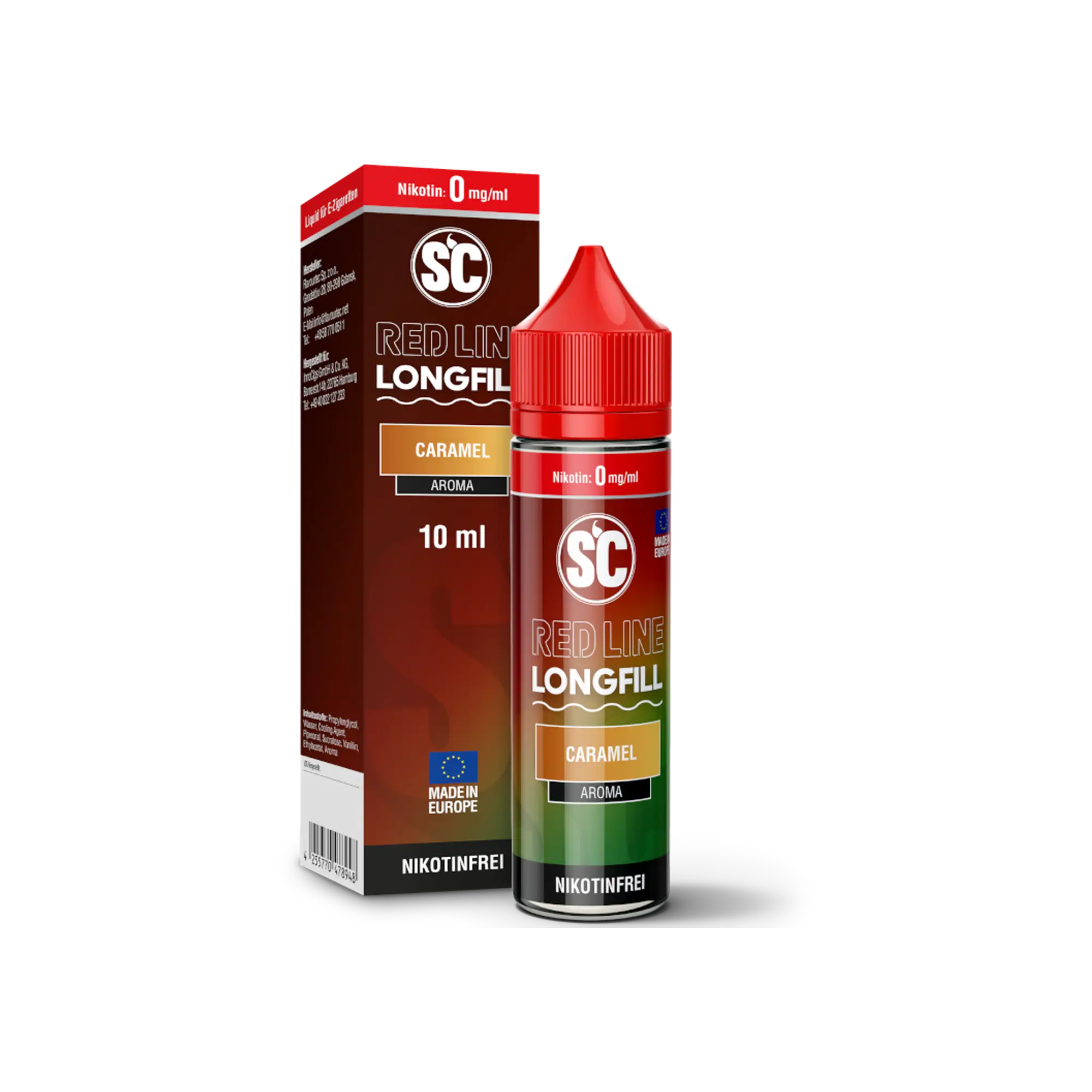 SC Red Line Caramel 10 ml Longfill Aroma SC Red Line Caramel 10 ml Longfill Aroma