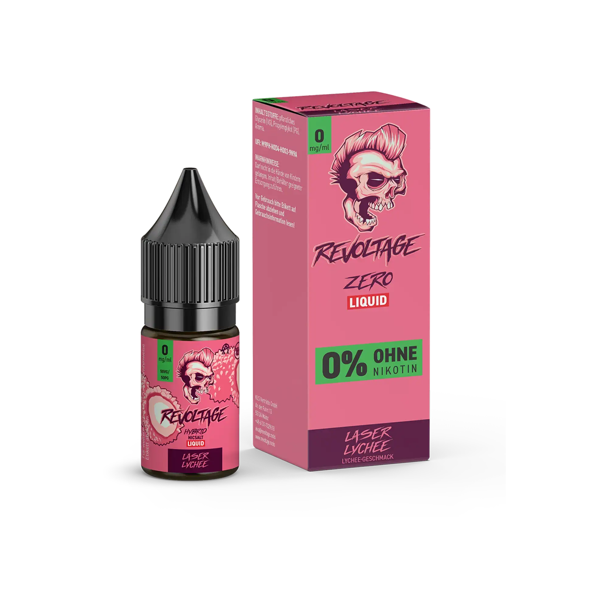 Revoltage Laser Lychee 10 ml Hybrid Nikotinsalz Liquid