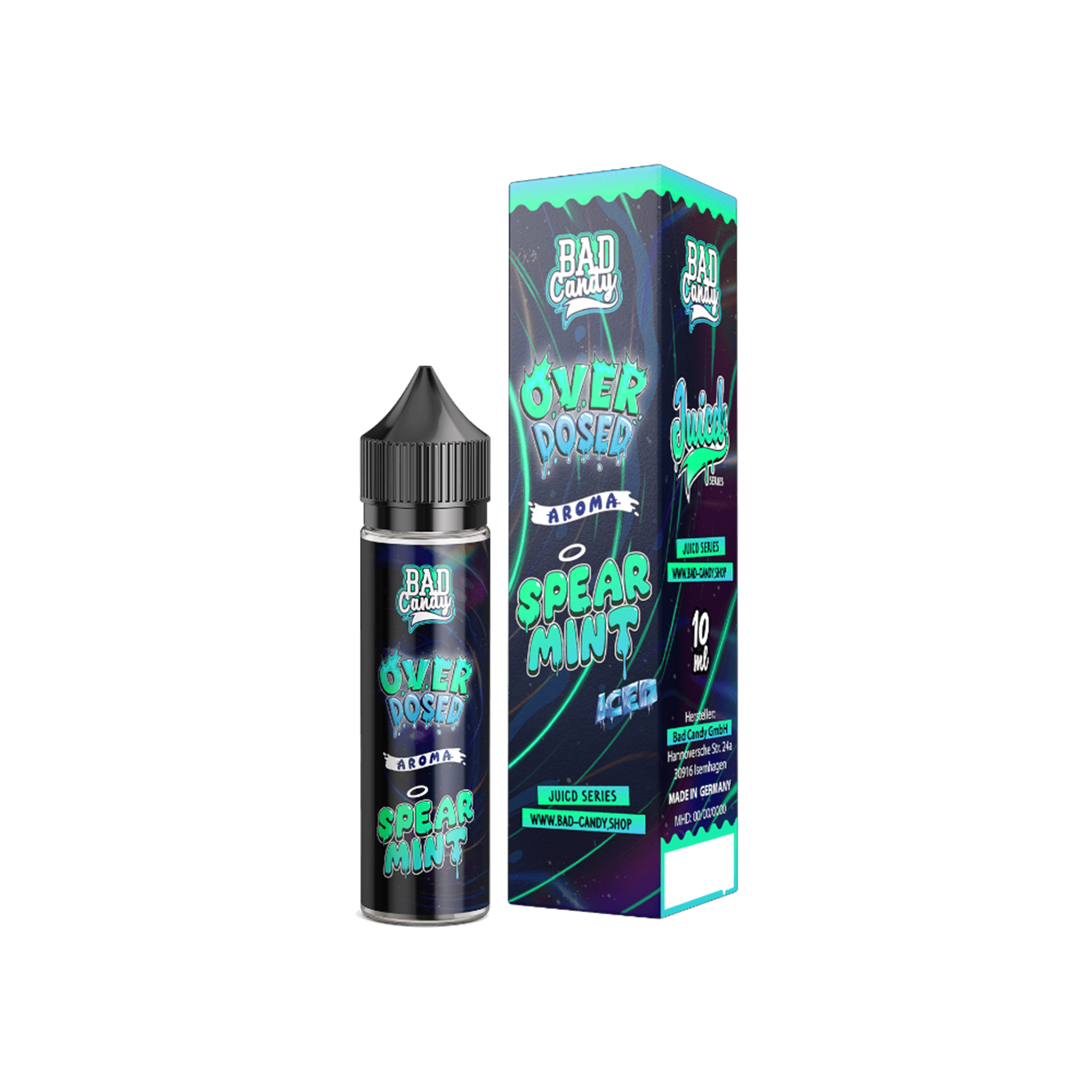 Bad Candy Juicd Overdosed Spearmint 10 ml Aroma Bad Candy Juicd Overdosed Spearmint 10 ml Aroma