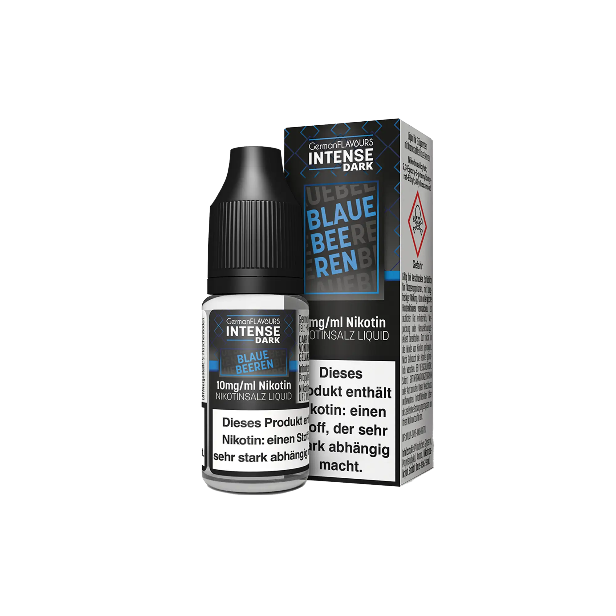 Intense Dark Blaue Beeren 10 ml Nikotinsalz Liquid Intense Dark Blaue Beeren 10 ml Nikotinsalz Liquid