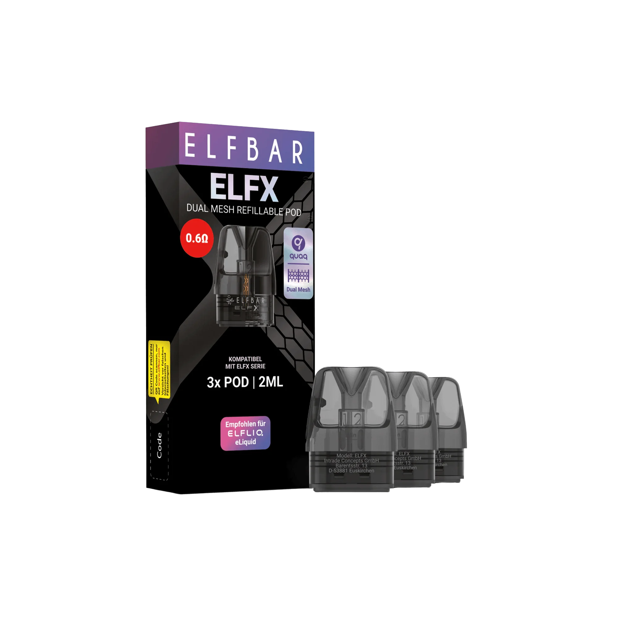 Elfbar ELFX Dual Mesh Pods