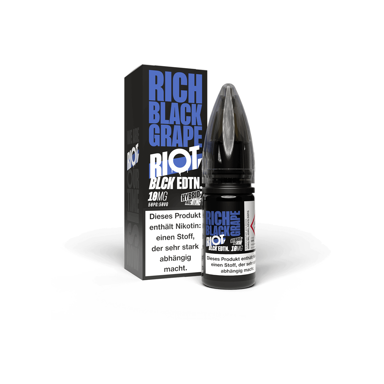 Riot Squad - BLCK Edition - Rich Black Grape 10 ml Liquid
