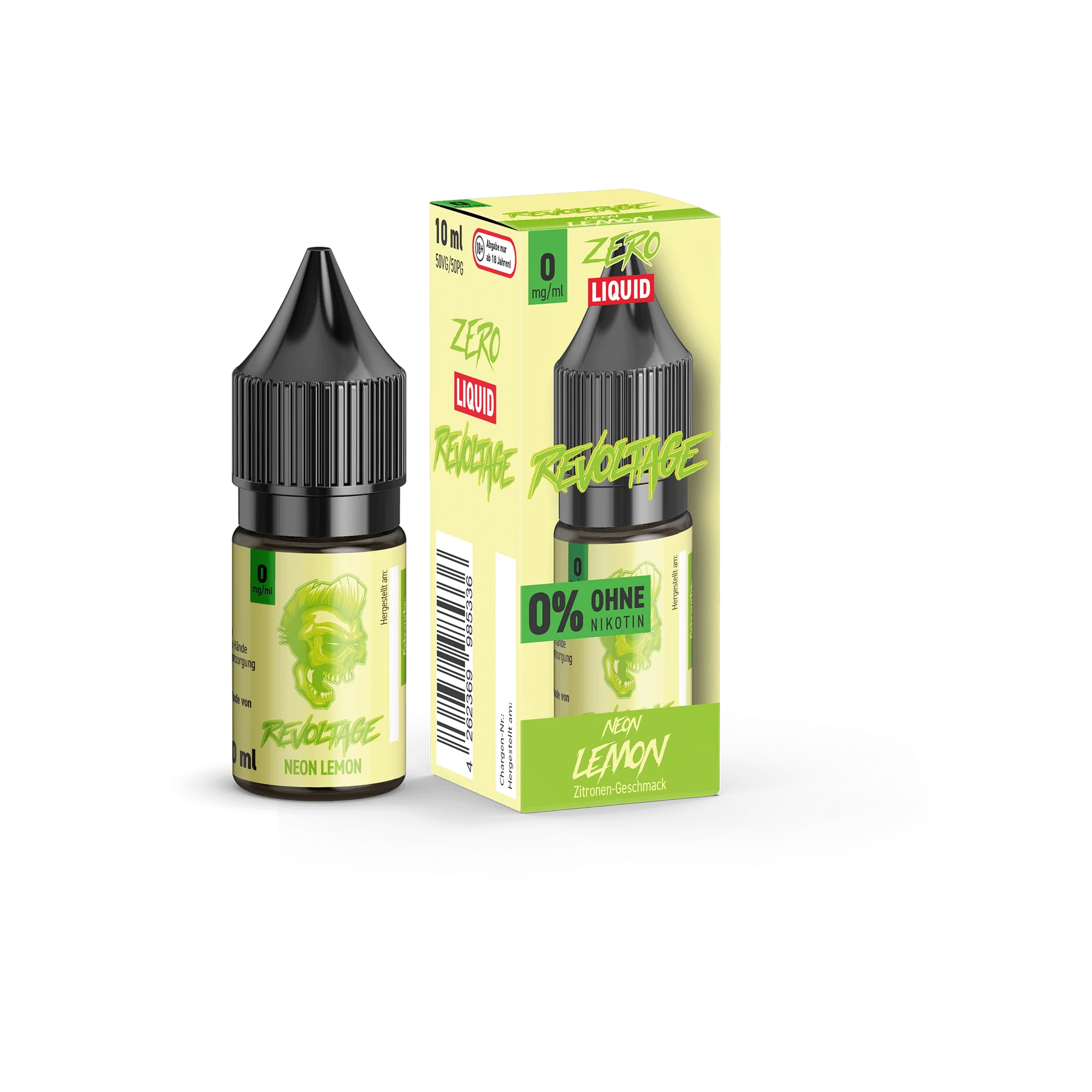 Revoltage Neon Lemon 10 ml Hybrid NicSalt Liquid