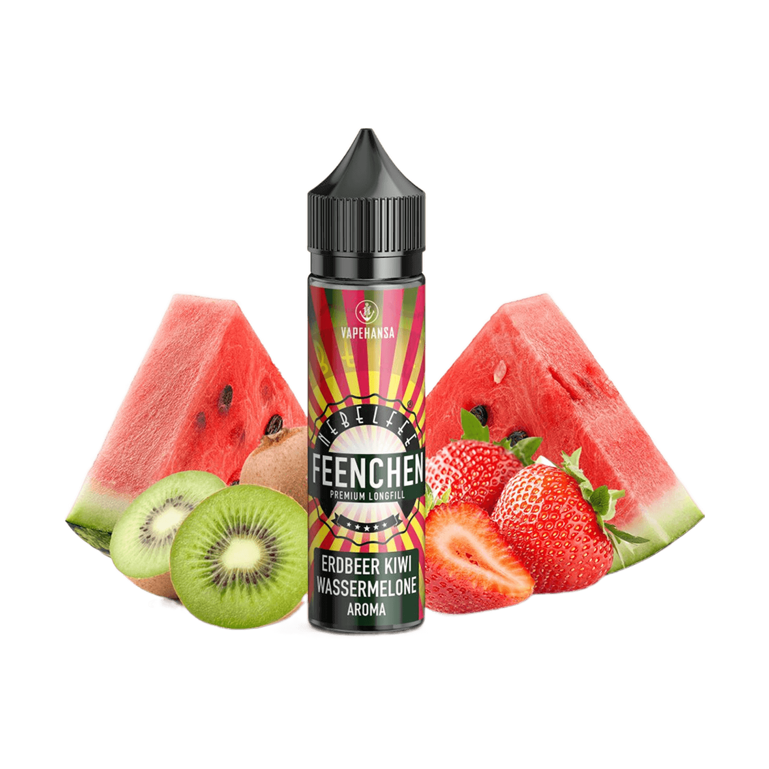 Nebelfee - Erdbeere Kiwi Wassermelone Feenchen 5 ml Aroma