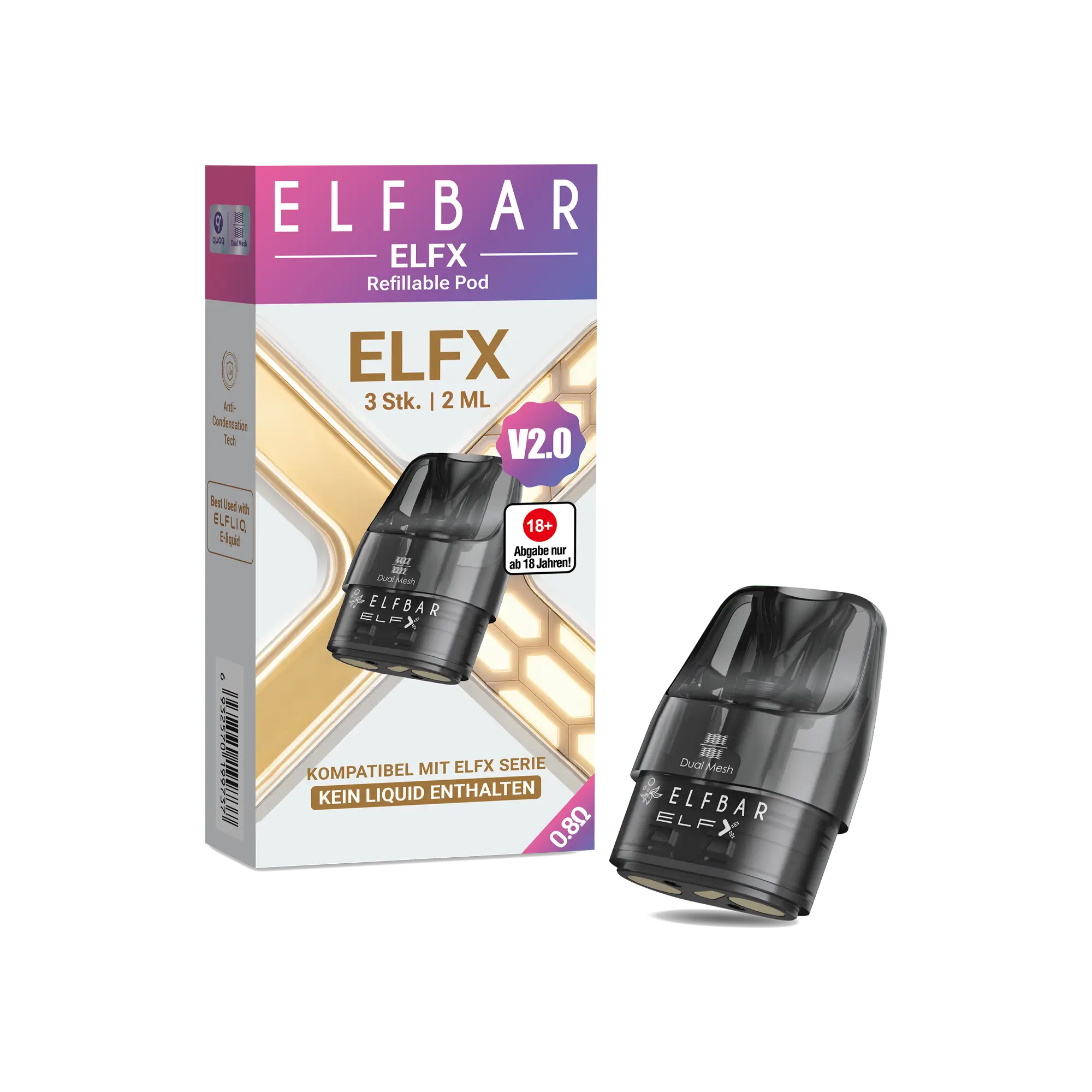Elfbar ELFX V 2.0 Pods 3er Pack