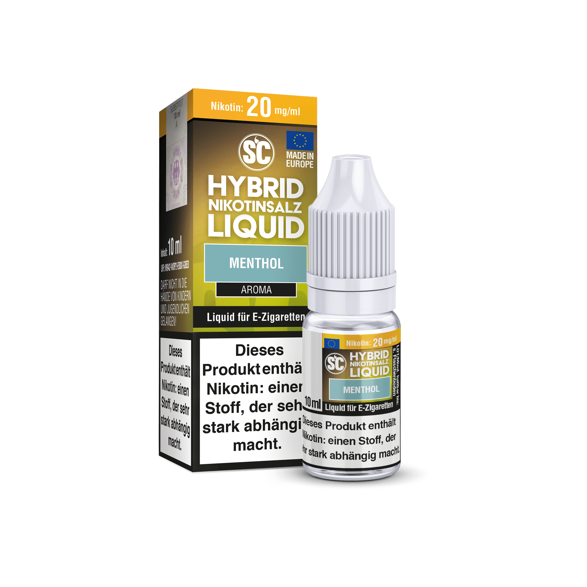 SC Menthol Hybrid 10 ml NicSalt Liquid SC Menthol Hybrid 10 ml NicSalt Liquid